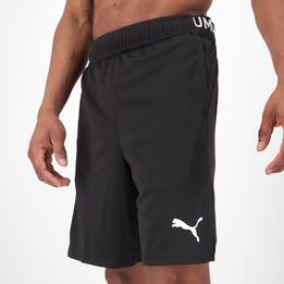 Pantalón corto running transpirable Hombre Dry negro - Decathlon