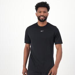 Camisetas Reebok Hombre Negro 2024