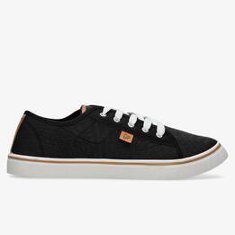 Zapatillas negras enteras online hombre