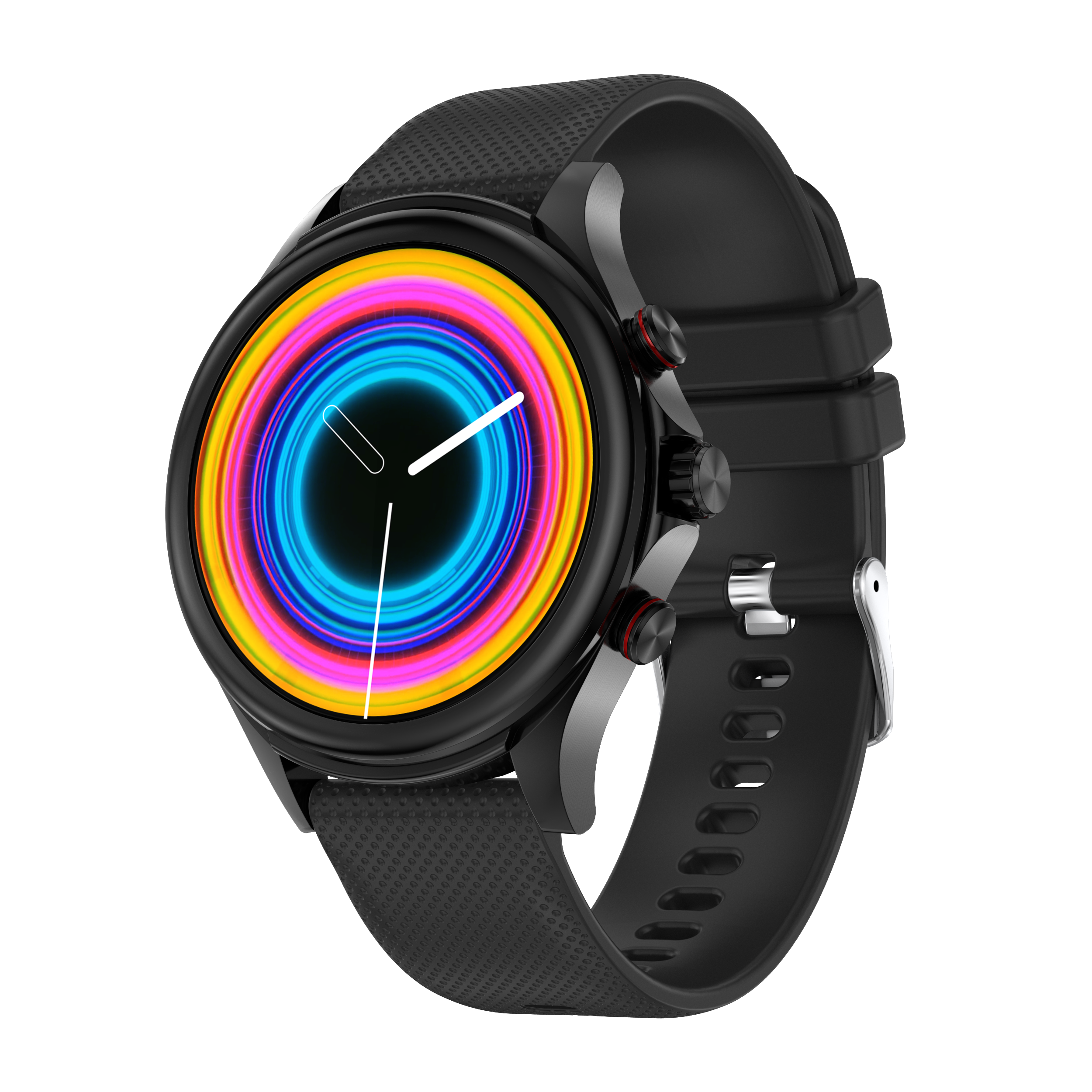Smartwatch SMARTEK Hw12P Bluetooth Compatível com Ios e Android Rosa