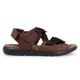 Sandalia Velcro Cerrada Piel Paredes Lau