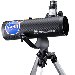 Bresser Telescopio Astronómico AR-102/1000 EQ con Adaptador para Smartphone