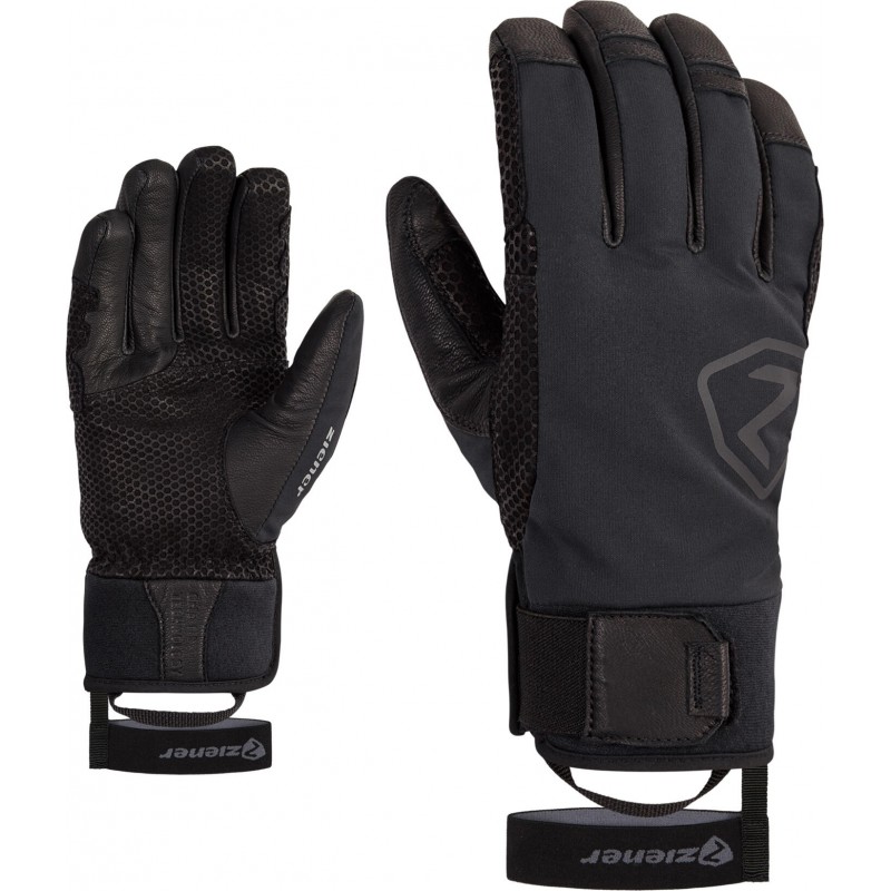 Ziener Kitty As - Negro - Guantes Esquí Mujer