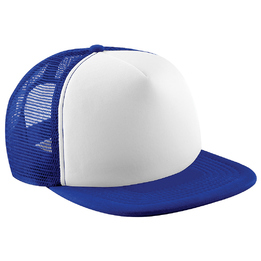 Beechfield - Gorra lisa con 5 paneles para niños/adolescentes (Azul marino)  Beechfield UTRW217_frenchnavy