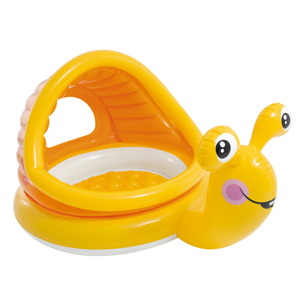 Intex Piscina hinchable infantil 2 aros (Amarillo)