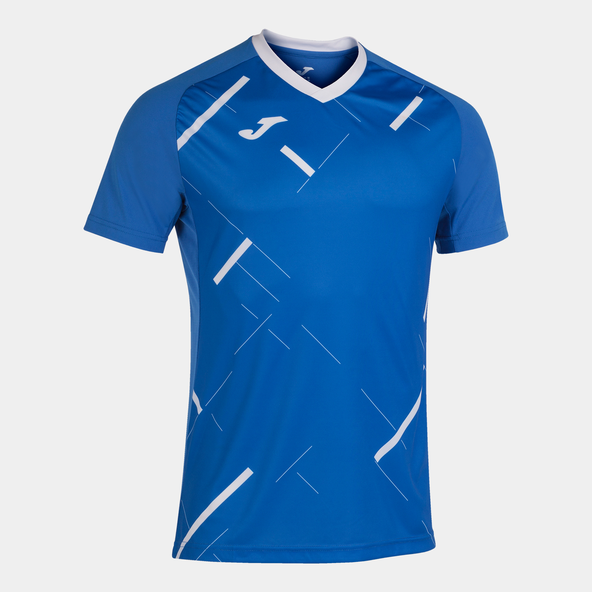 Camiseta Fútbol JOMA CREW 3 color Azul-Blanco