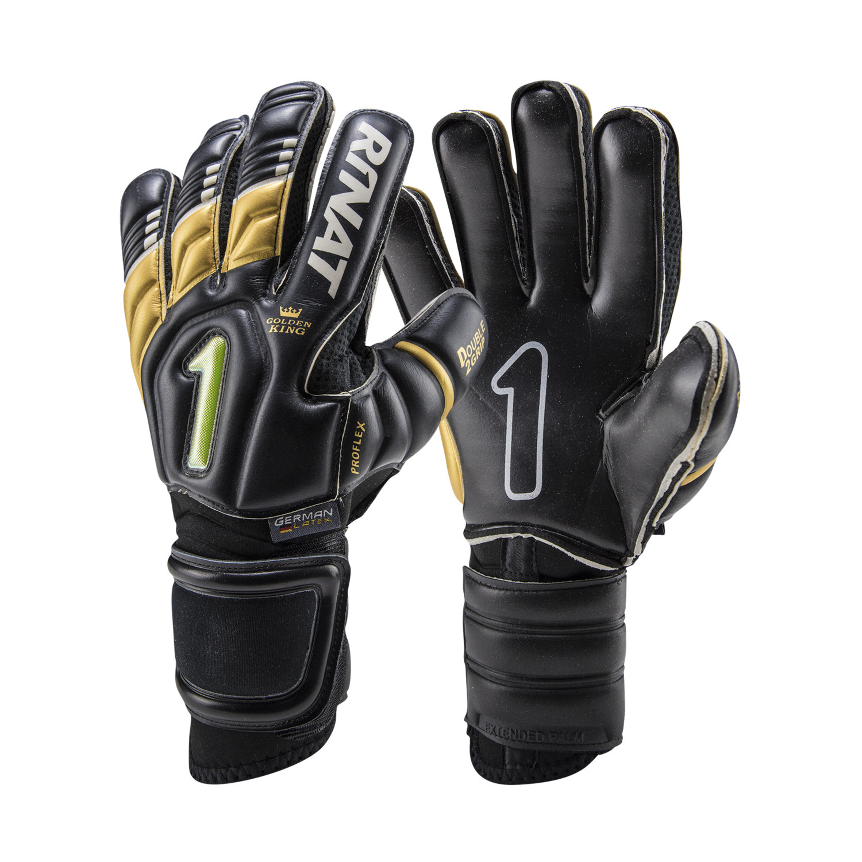 Guante De Portero Rinat Uno Premier Gk Pro Negro/ Oro