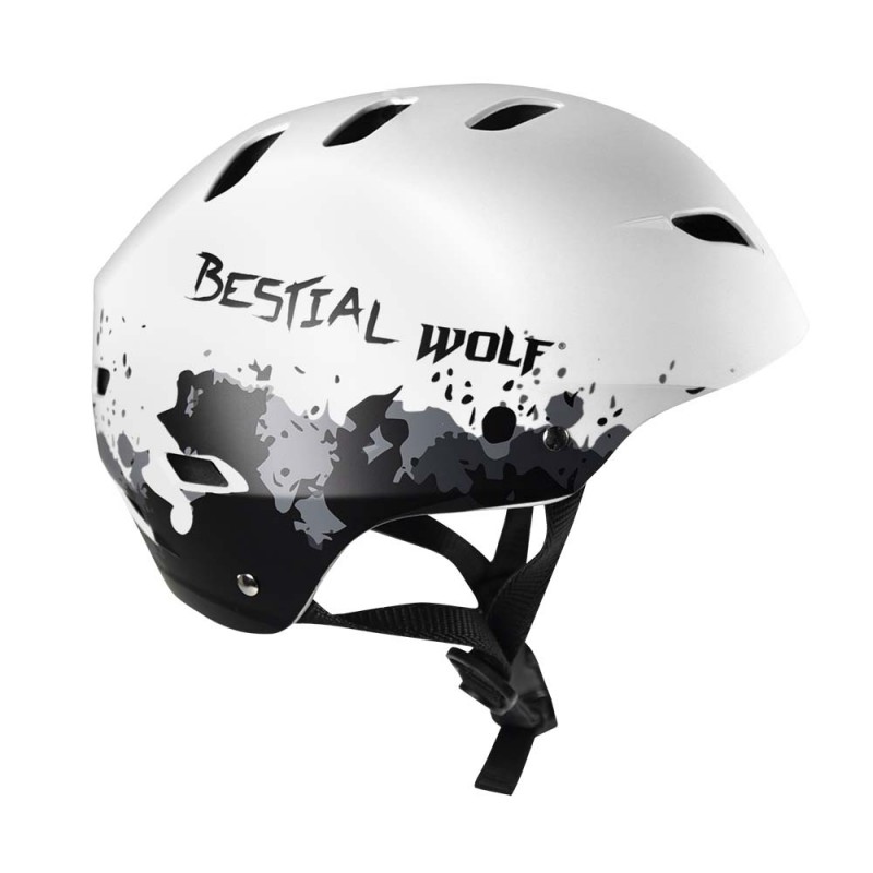 Capacete Universal Unissex Bestial Wolf Shell
