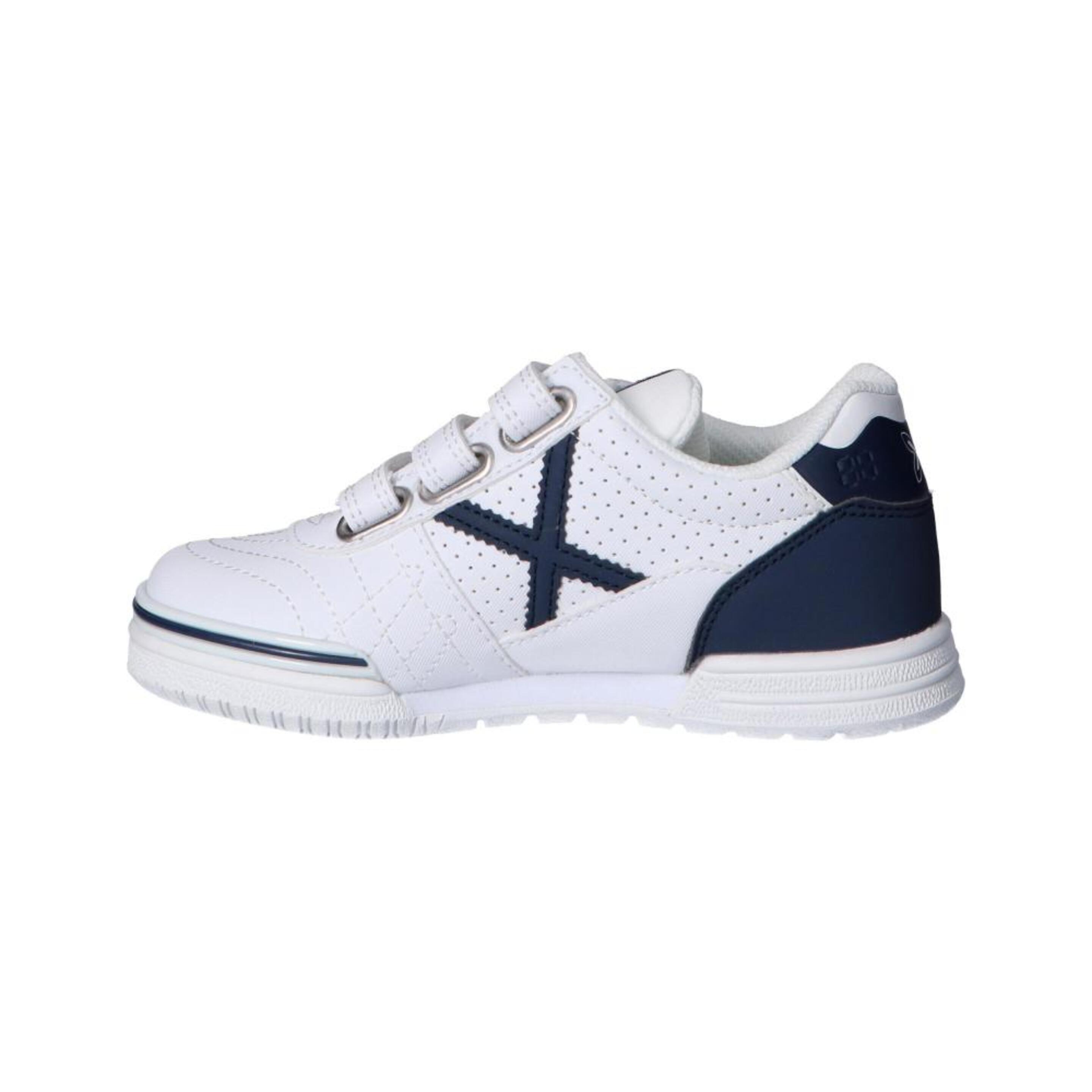 Zapatillas Munich G3-kid Vco Exclusiva G5. 1518271 Blanco/azul.