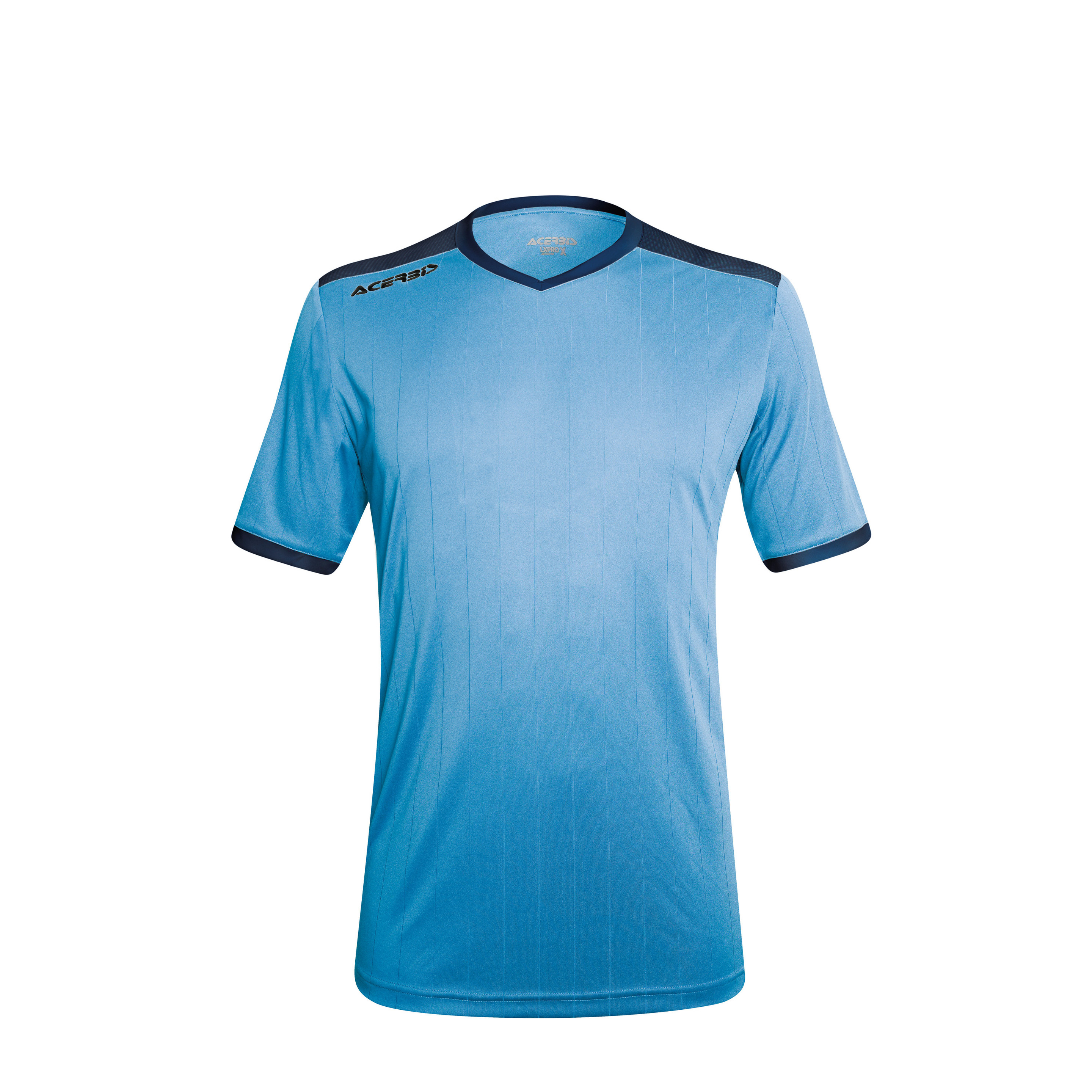 Camiseta Acerbis Belatrix Manga Corta - Azul Claro/Azul Oscuro - T-shirt Deportiva  MKP
