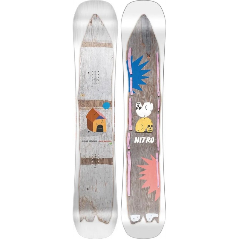 Tablas Snowboard Hombre Nitro Cheap Thrills - multicolor - 