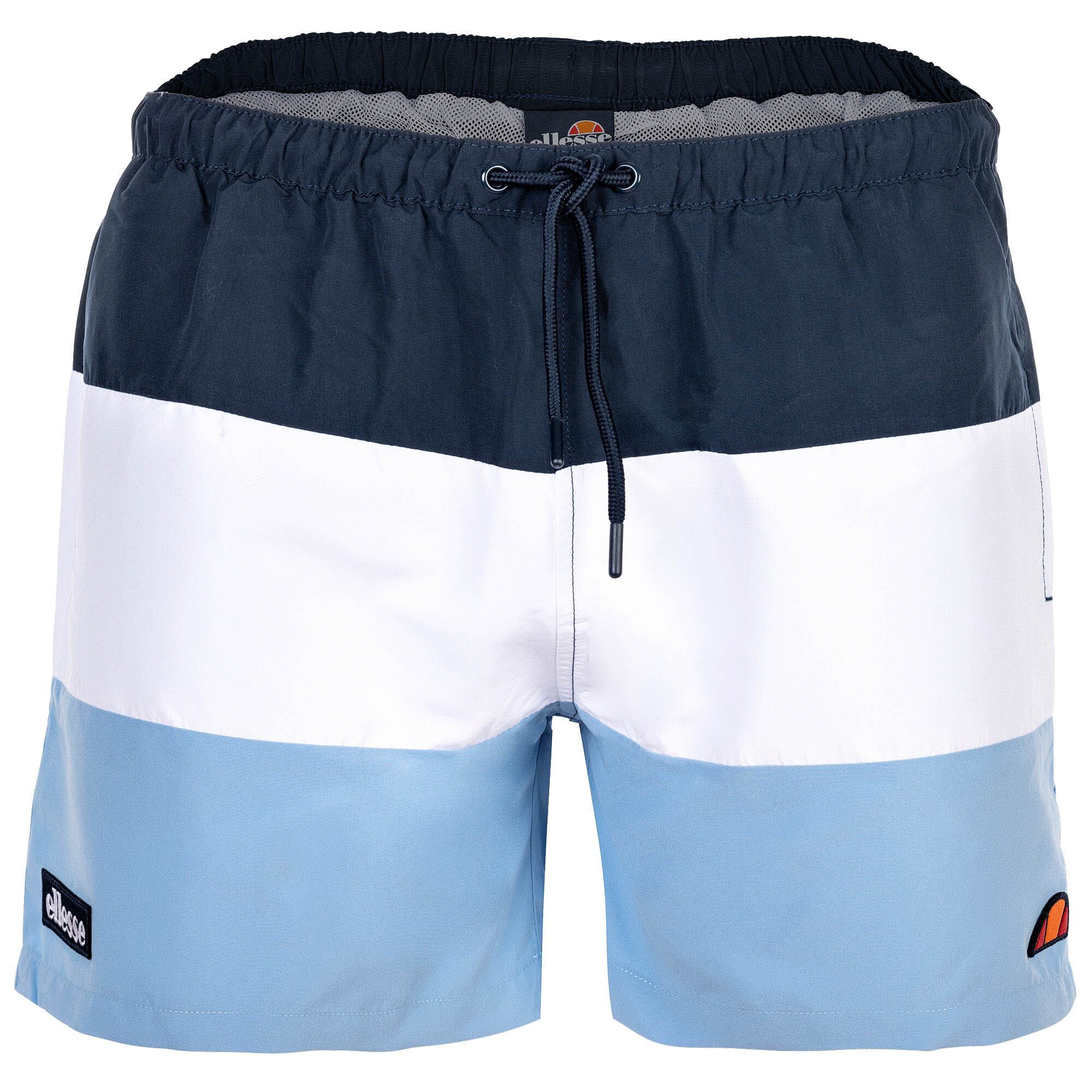 1er Pack Shorts De Baño Ellesse Cielo Corte Regular Desnudarse - azul-blanco - 