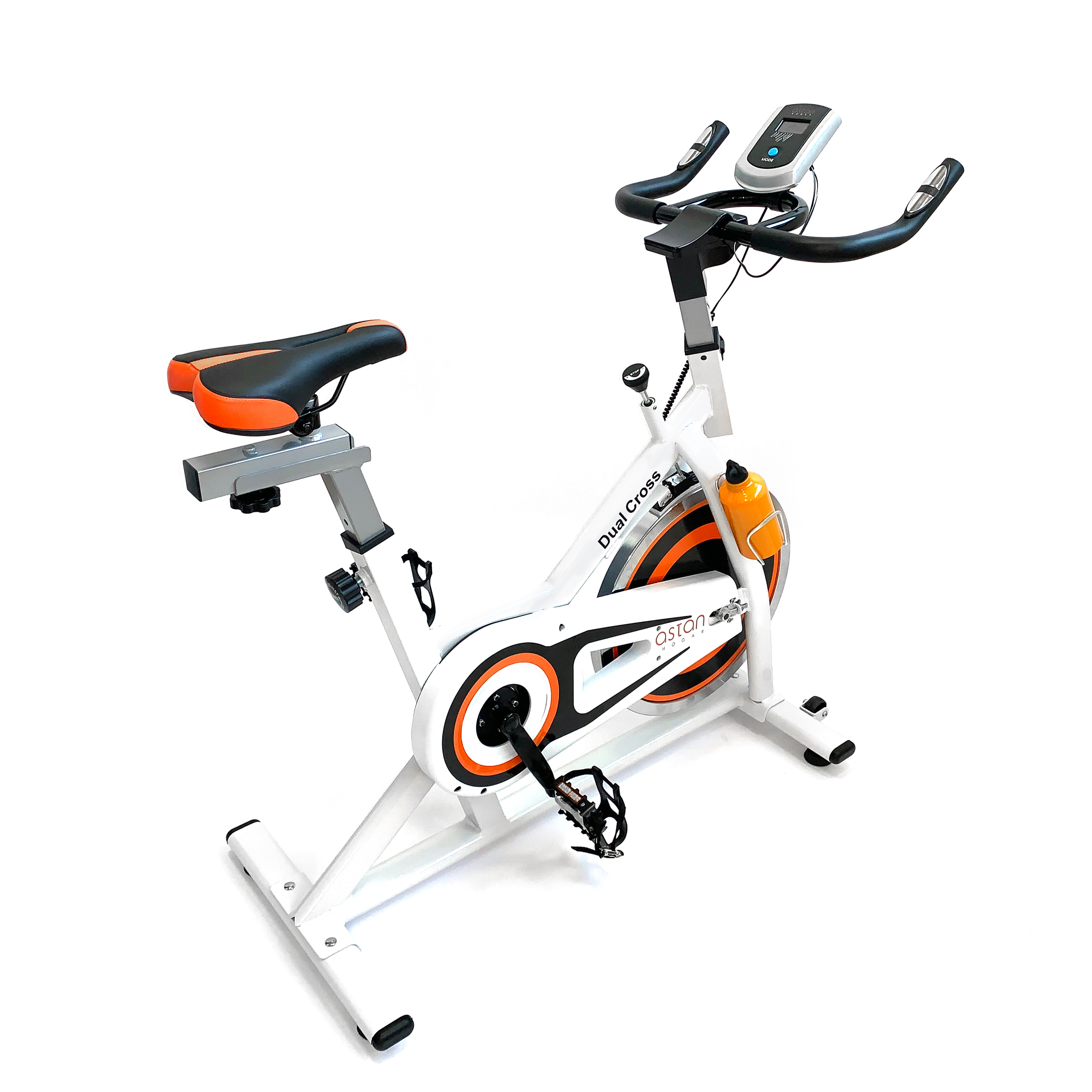 Bicicleta Spinning Astan Hogar Evolution Dual Cross Ciccly 16kg