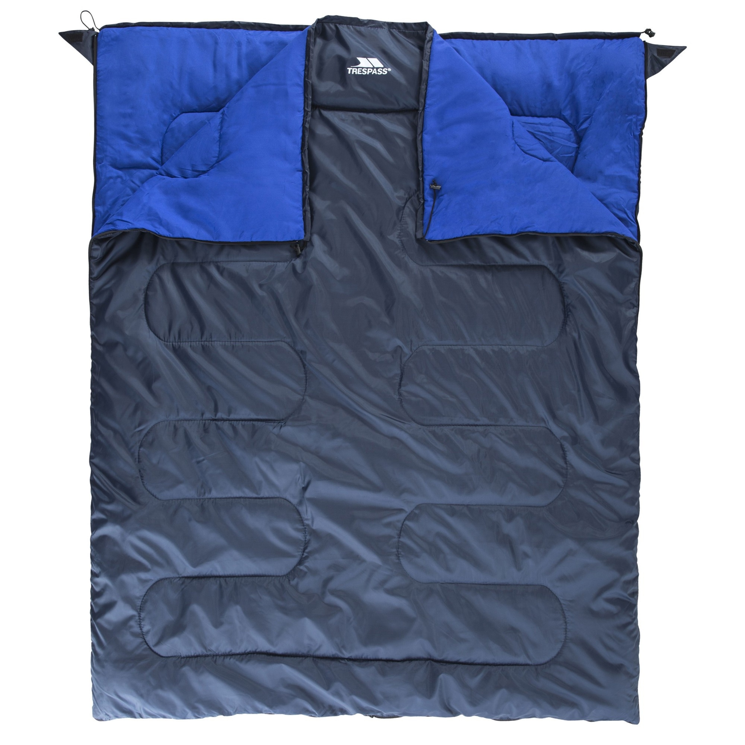 Trespass - Saco De Dormir Doble Modelo Catnap 3 Season (Azul Marino)