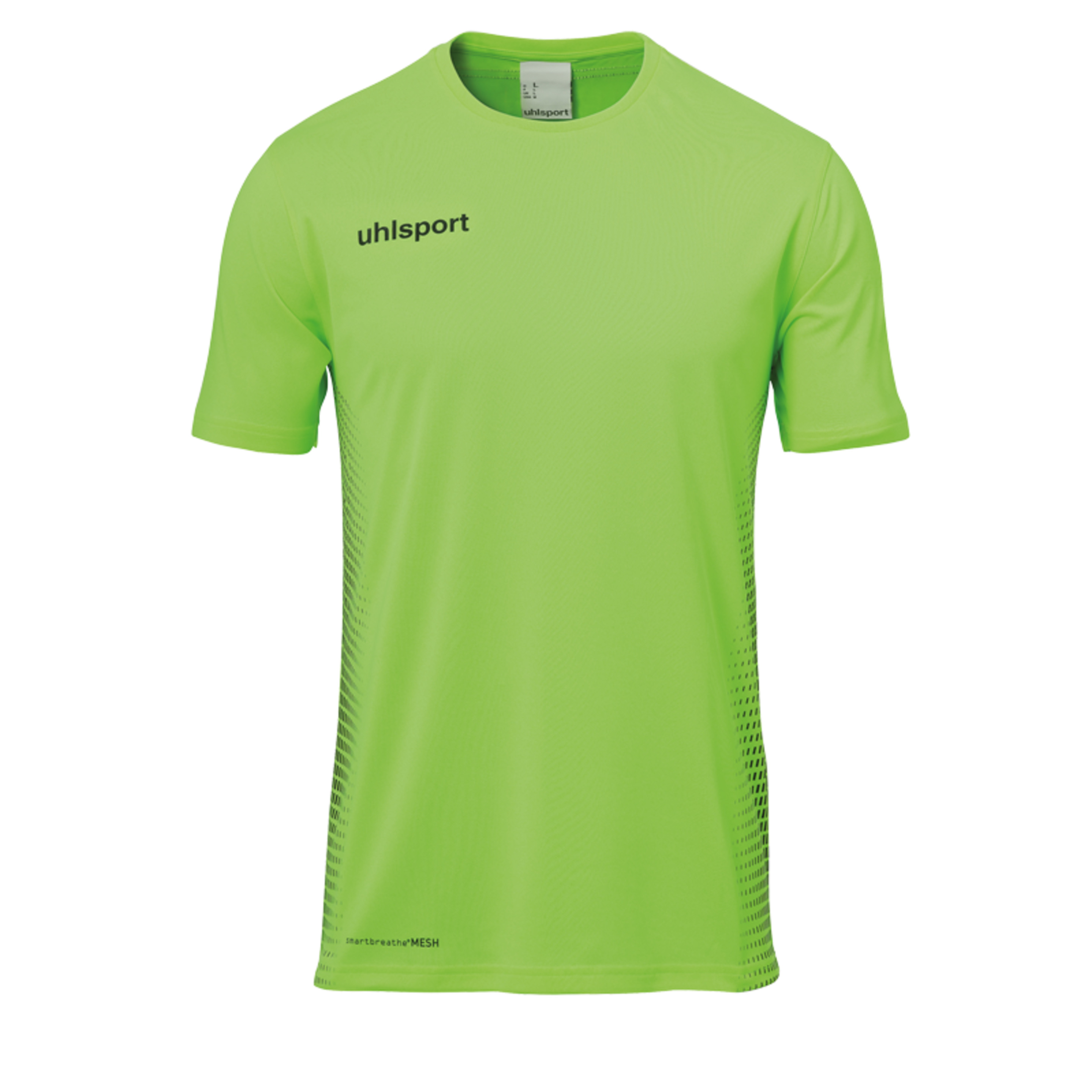Score Kit Ss Verde Fluor/negro Uhlsport