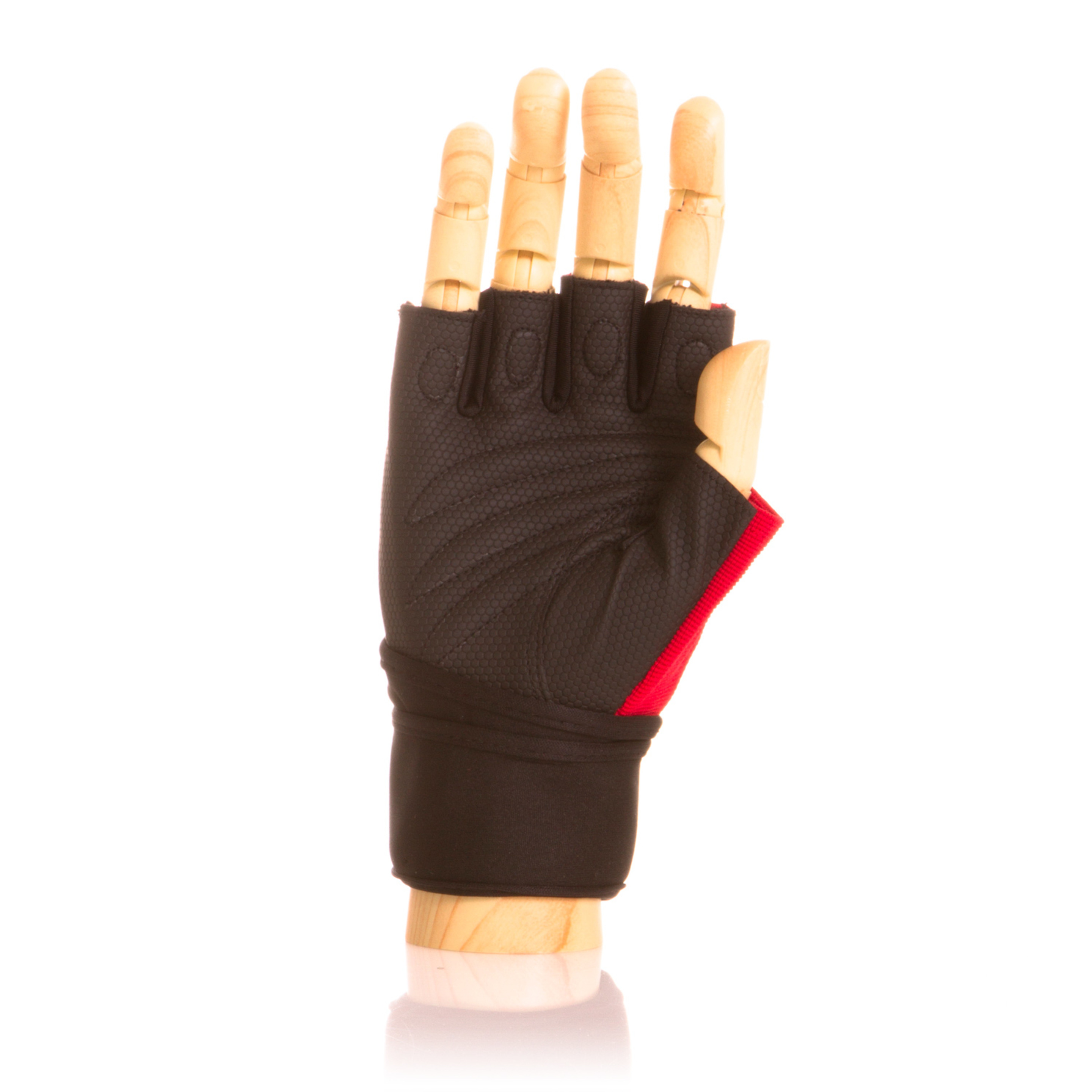 Guantes Fitness ILICO ELITE Rojo Negro