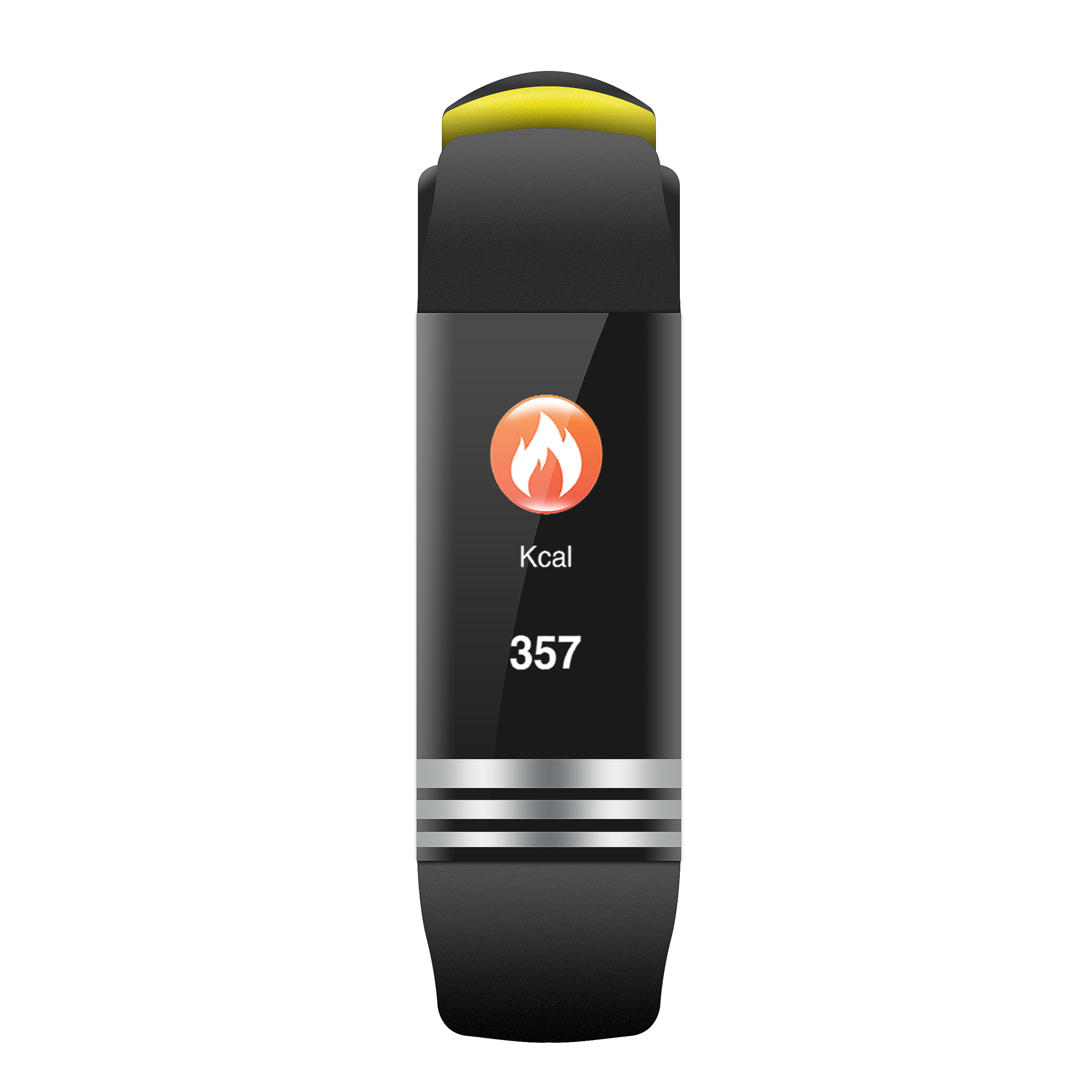 Pulsera De Actividad Smartek Hrb-700 Amarillo