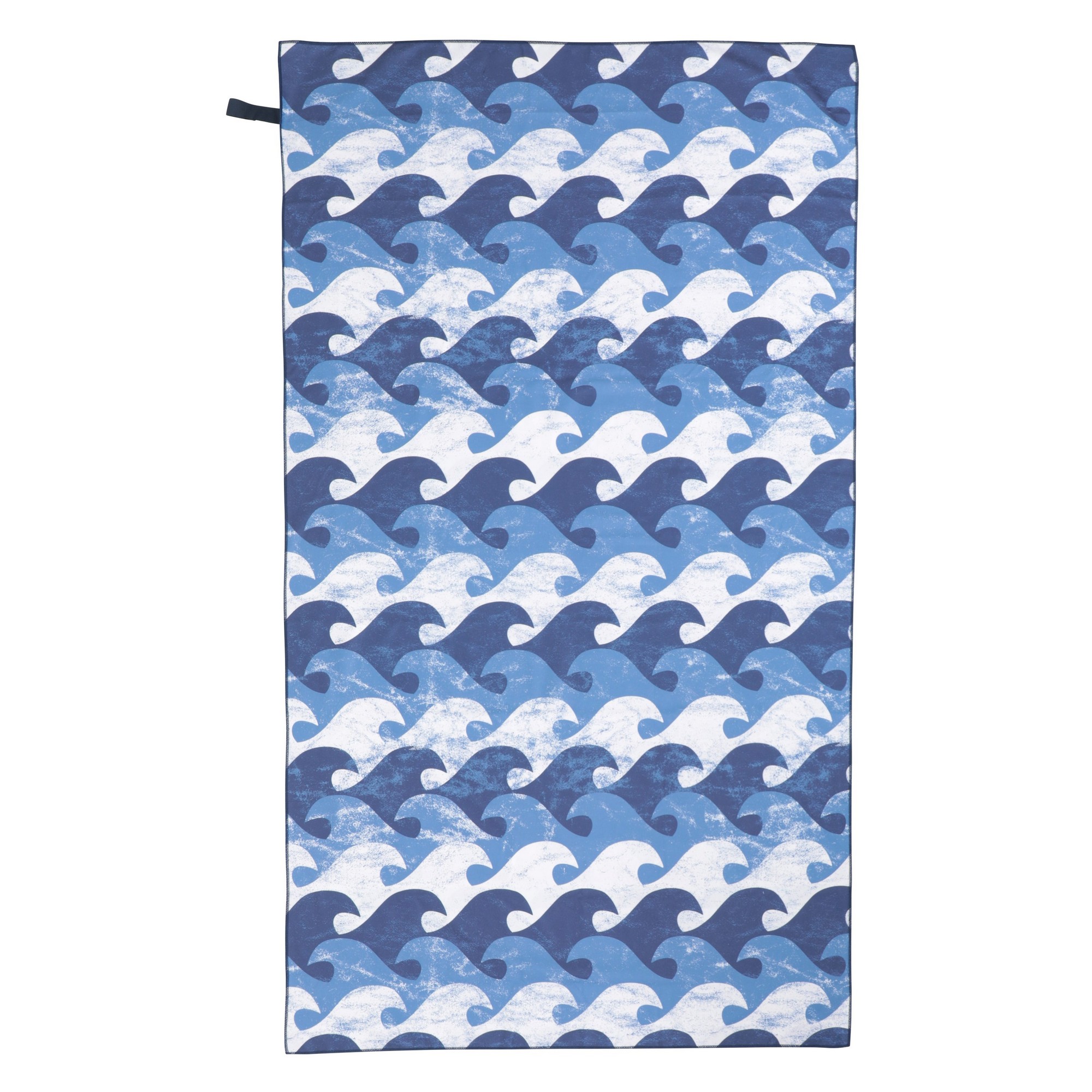 Toalla Diseño Estampado De Ondas Microfibra Mountain Warehouse - azul - 