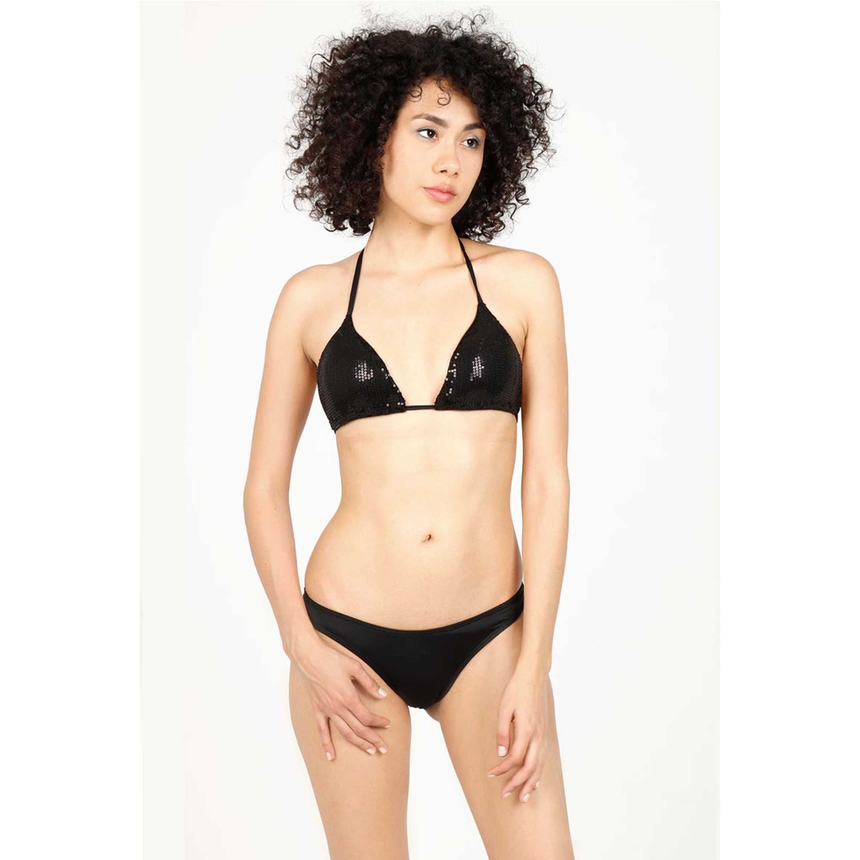 Braguita De Bikini Clasica Negra Audaz Fitness