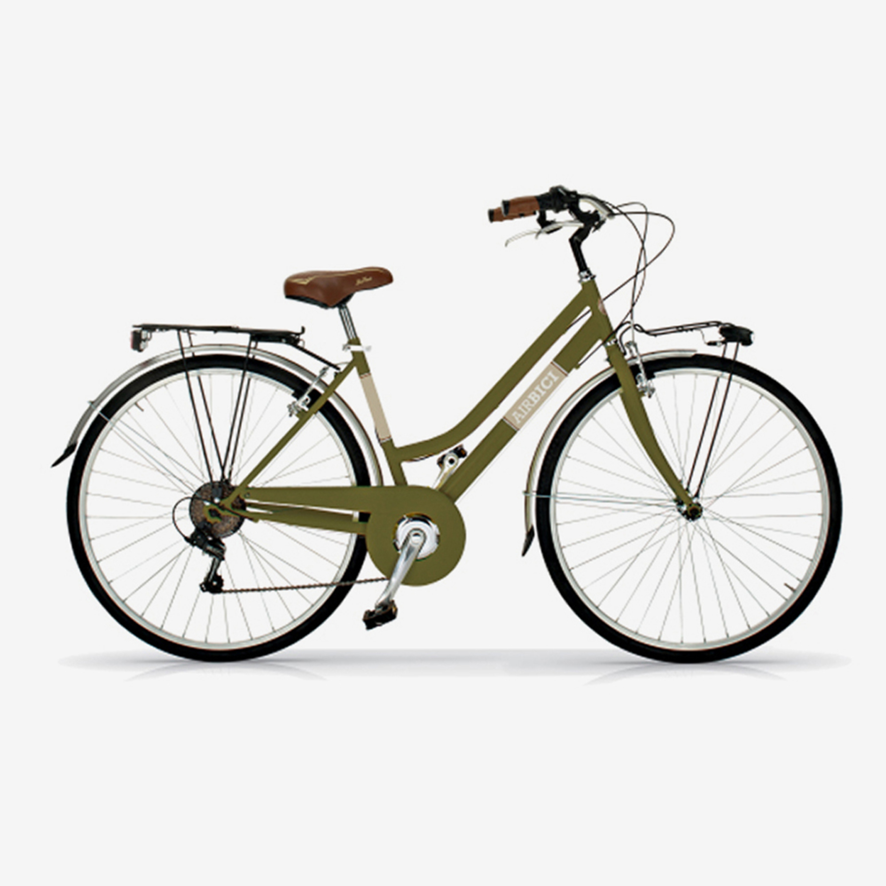 Bicicleta De Ciudad Airbici 605 Allure - verde - 