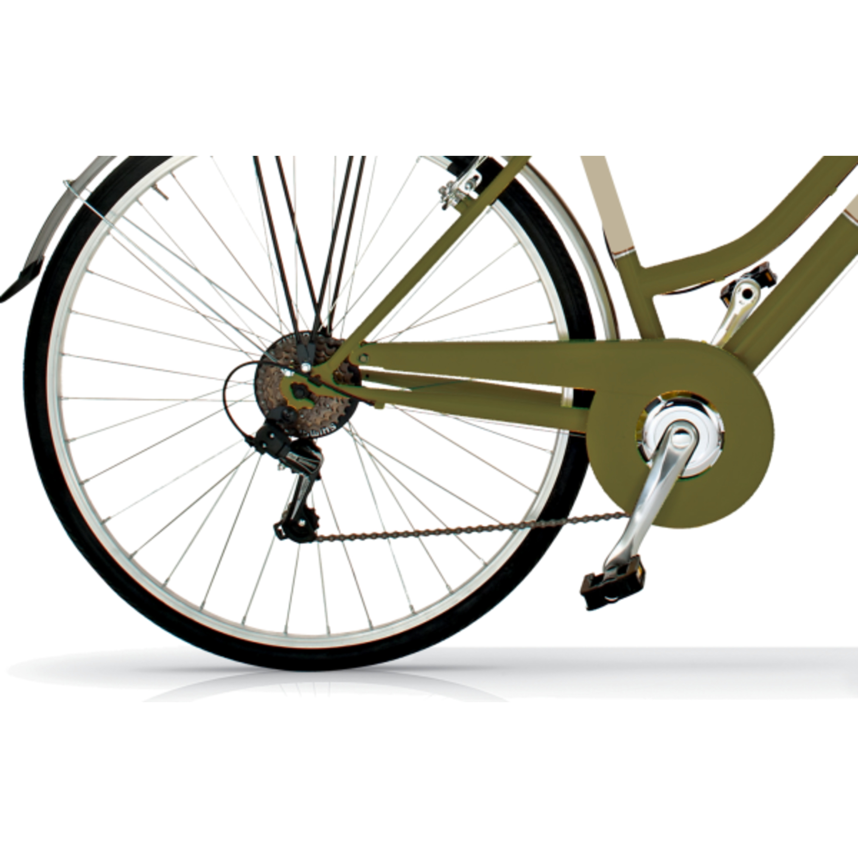 Bicicleta De Ciudad Airbici 605 Allure - Verde  MKP