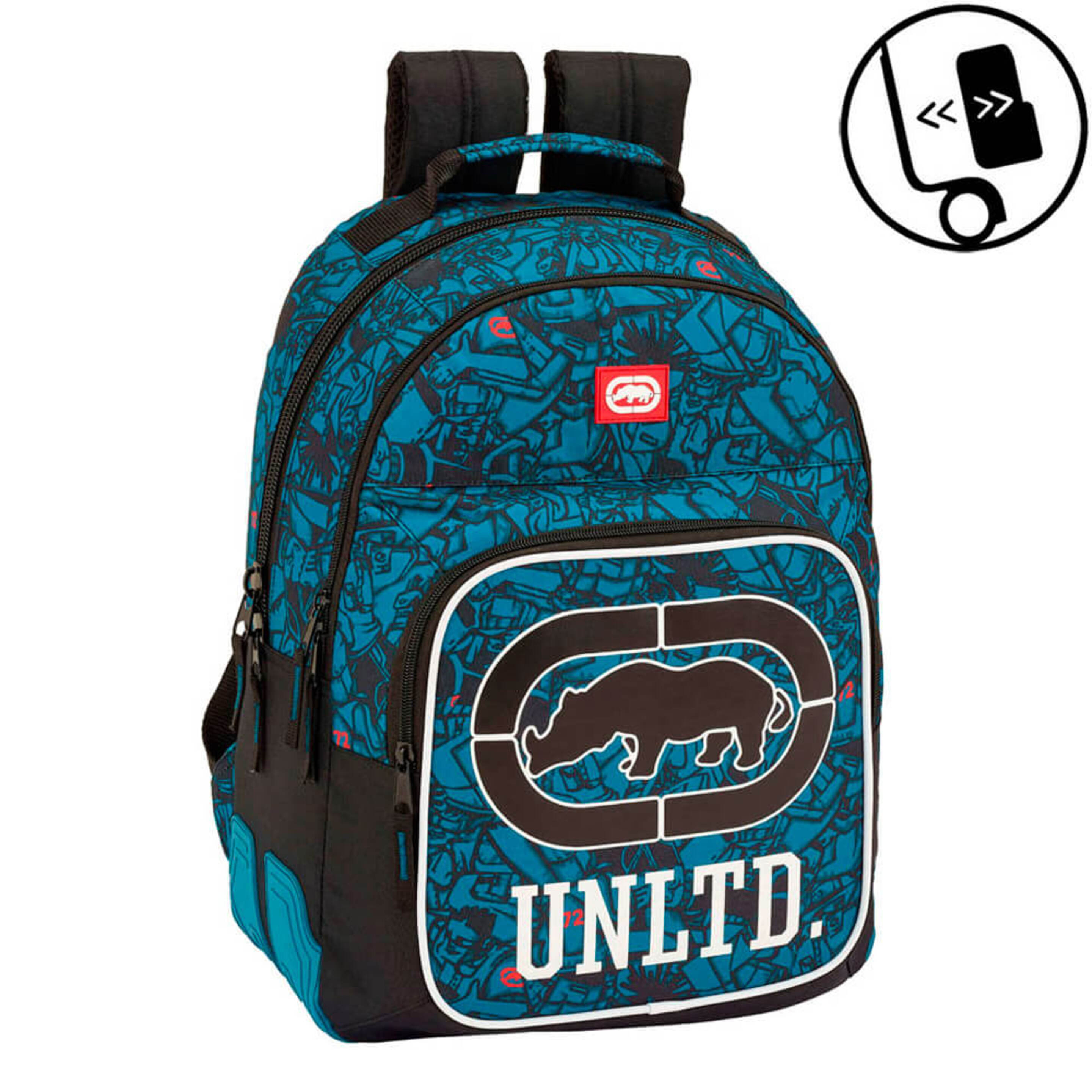 Mochila Ecko Unltd. Doble Reforzada