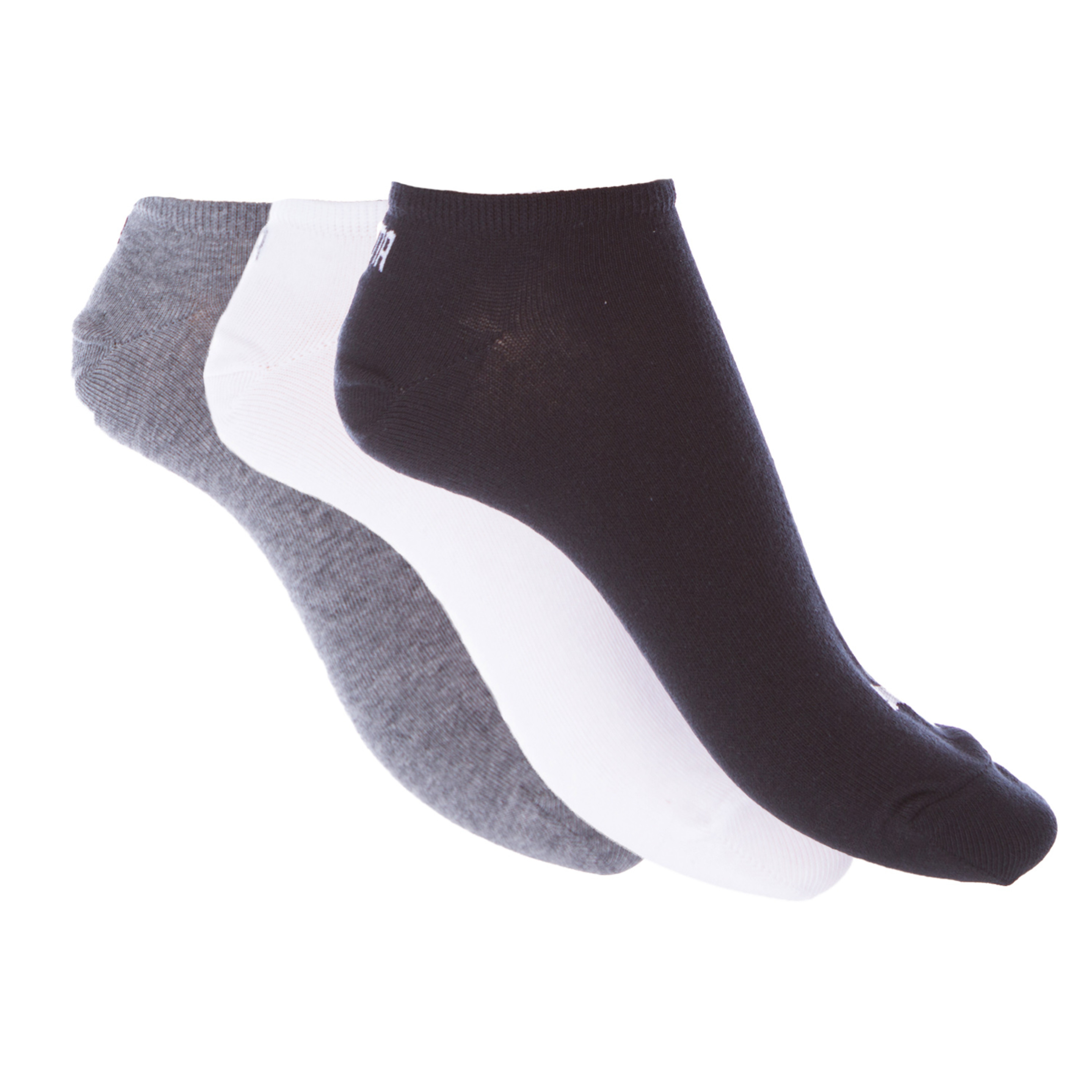 Calcetines Invisible Puma Negro Gris Blanco