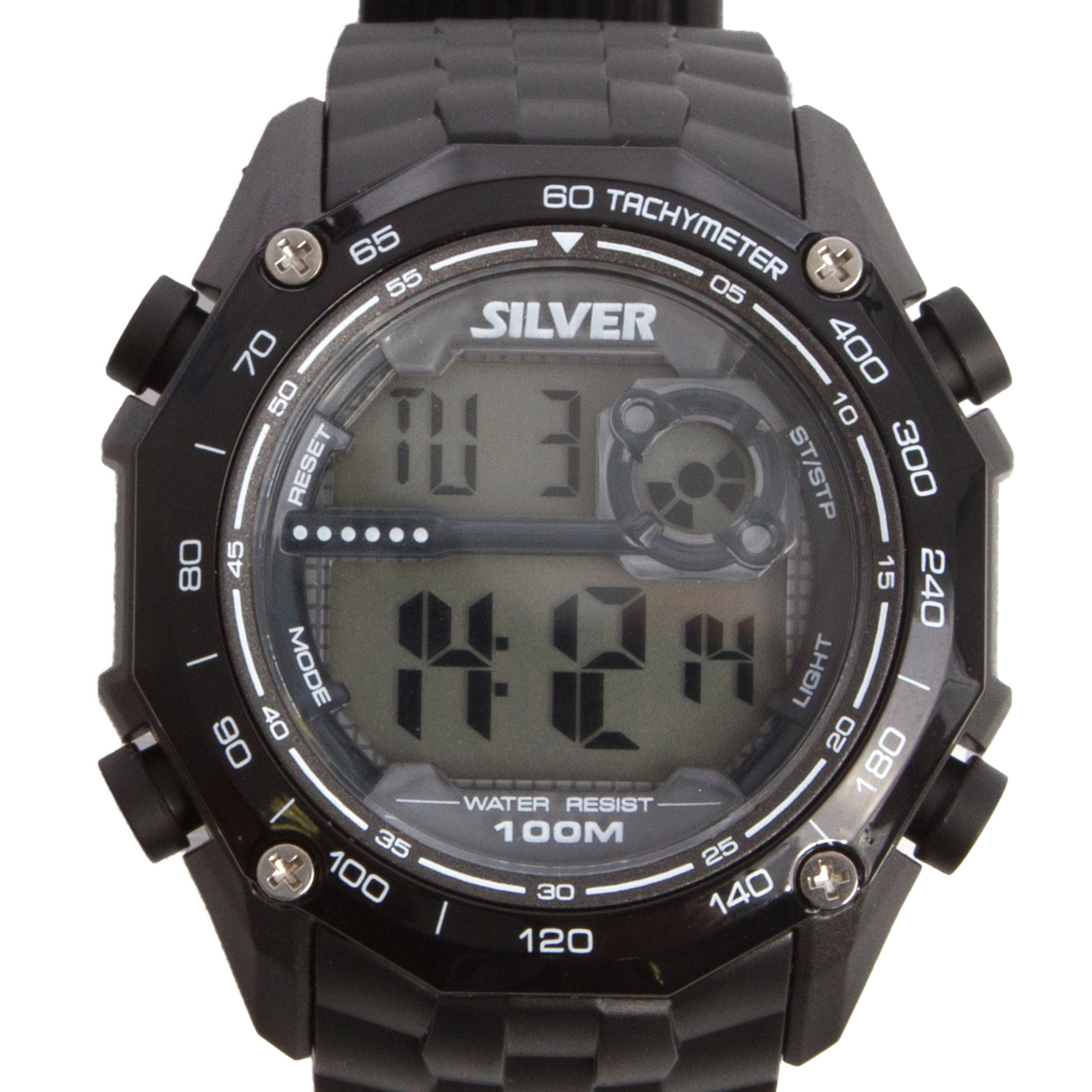 Reloj Sumergible 100 m SILVER Negro Hombre