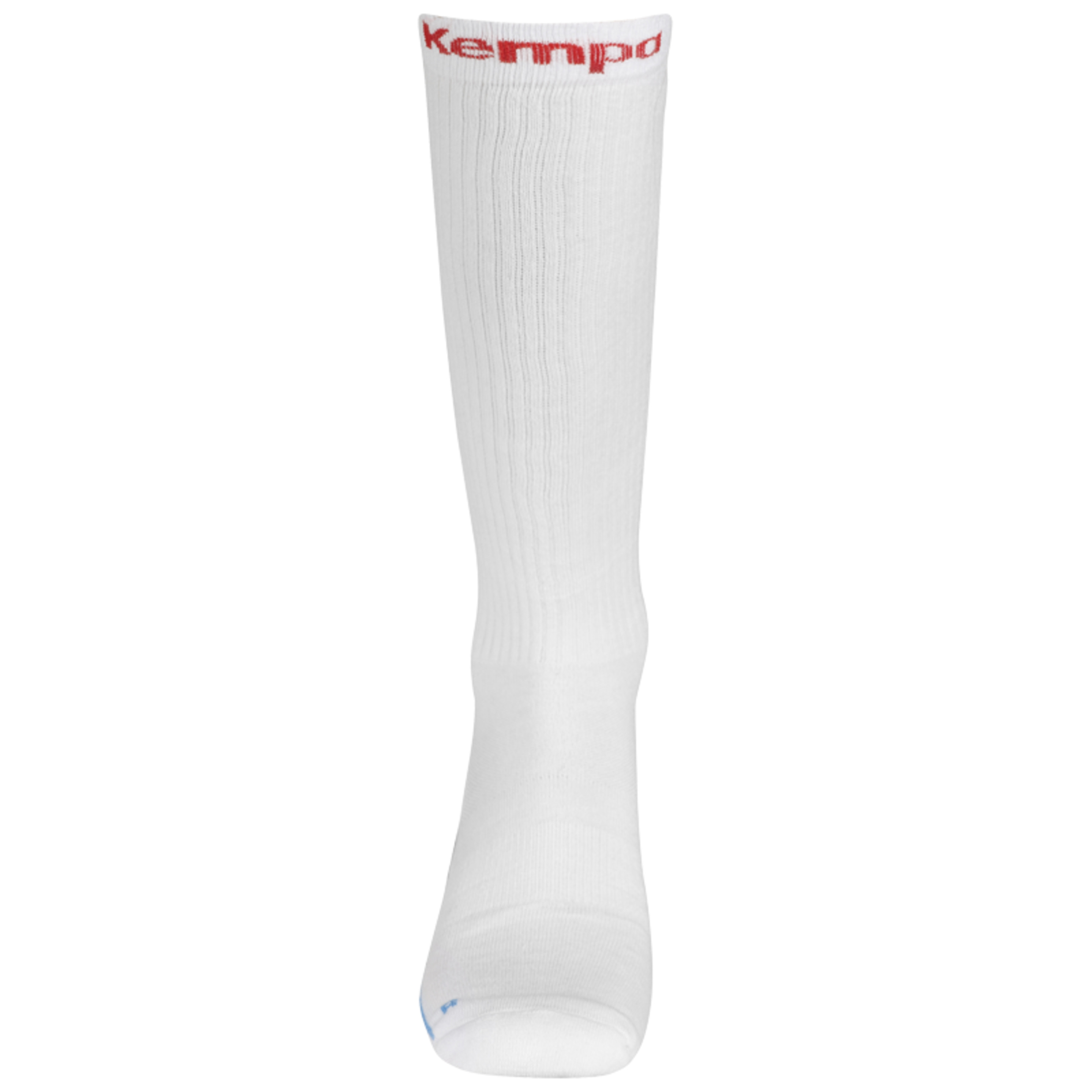 Long Socks Blanco/rojo Kempa