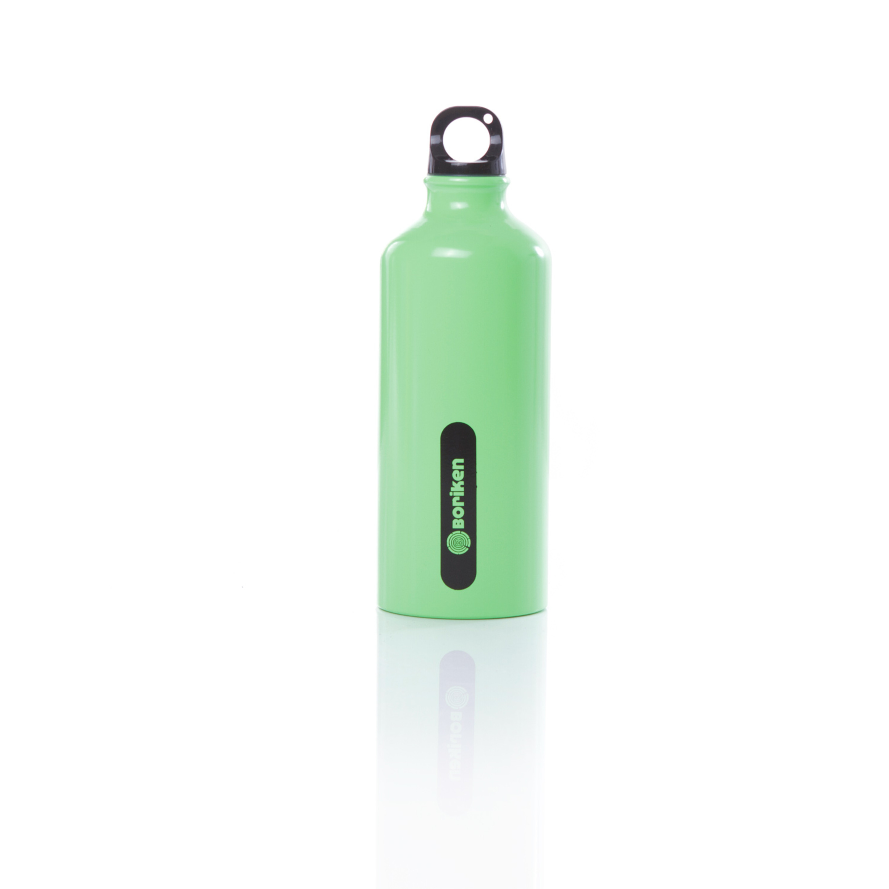 Botella Aluminio BORIKEN Verde 0,6 litros