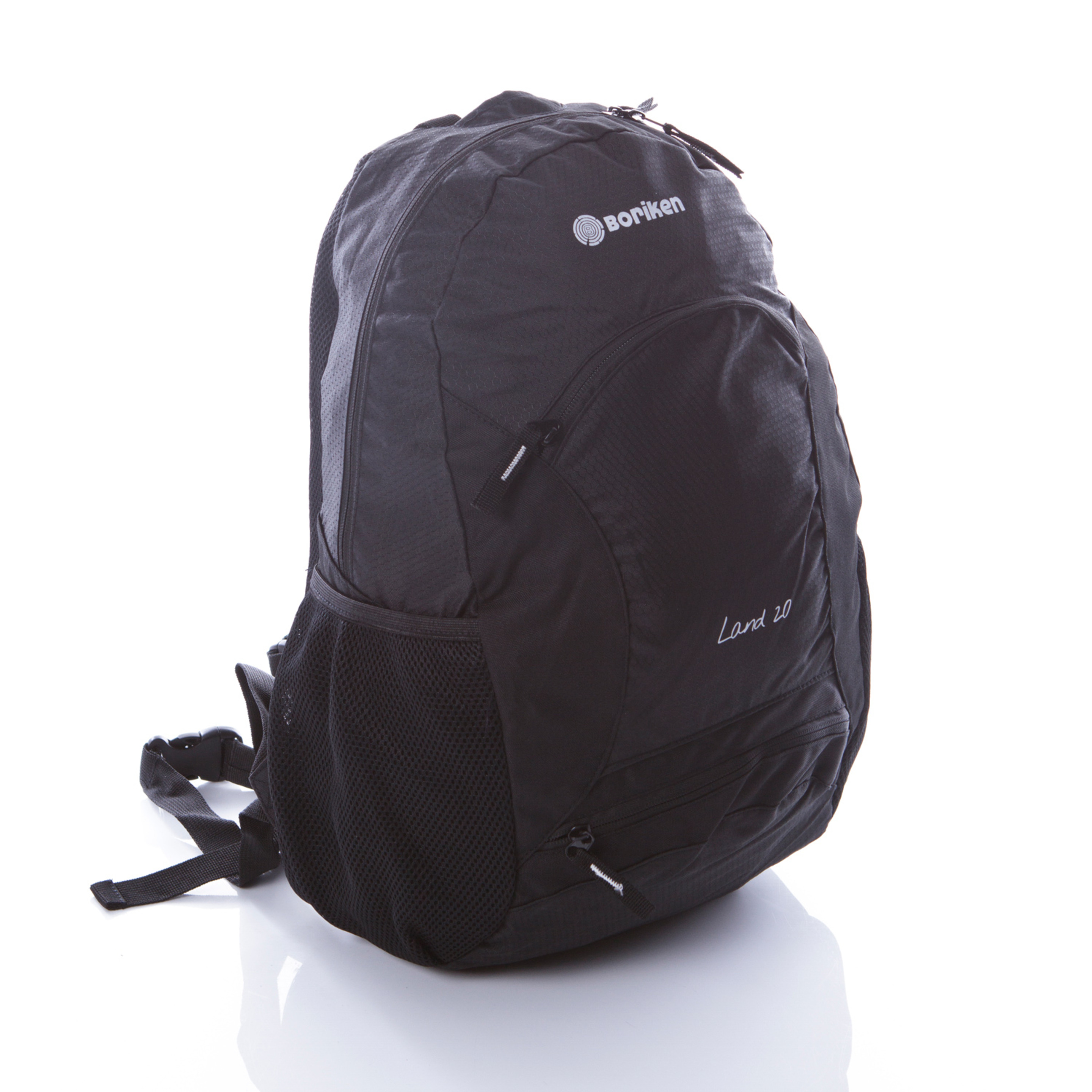 Mochila Montaña Senderismo BORIKEN LAND 20 Negro