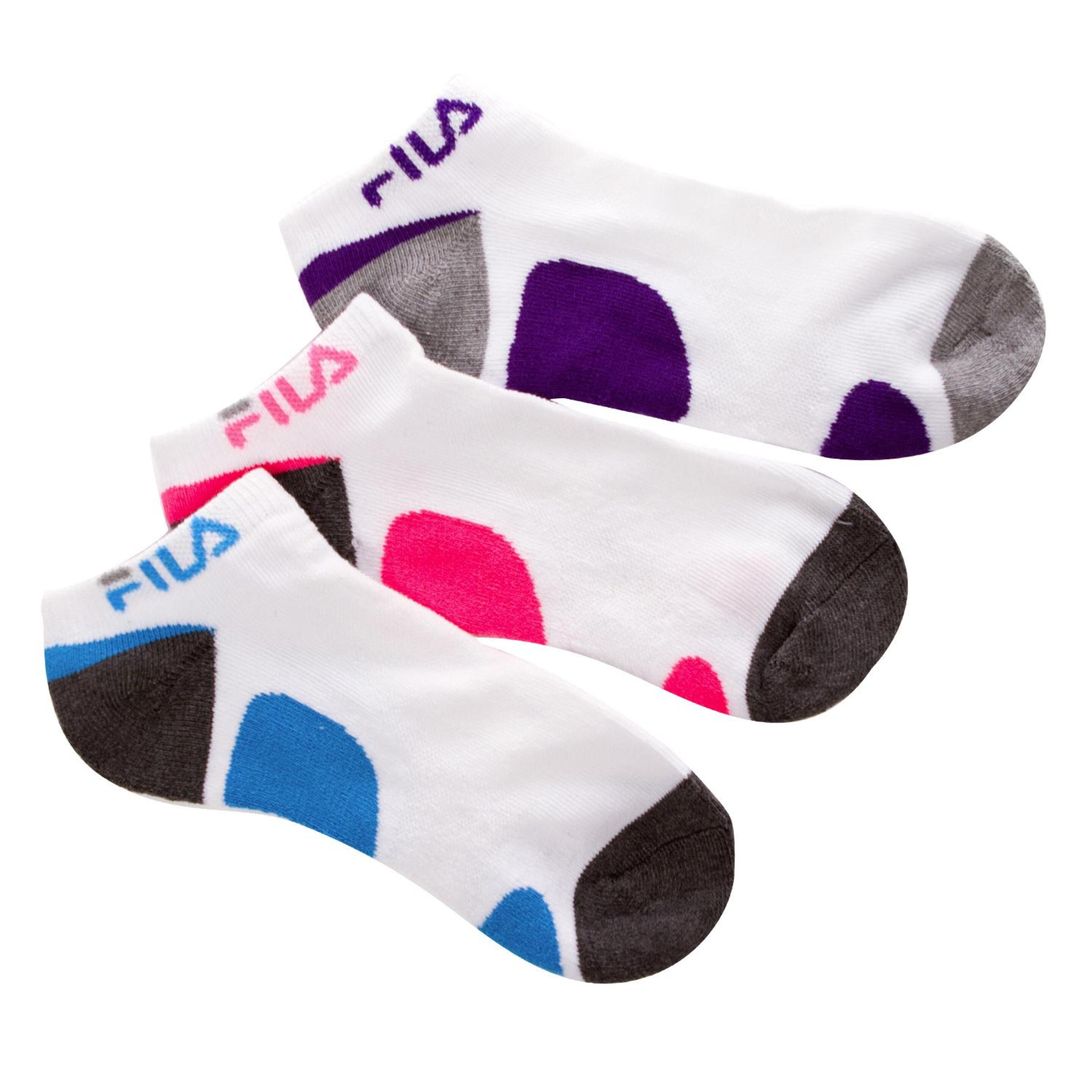 Pack 3 Calcetines FILA Blanco Mujer