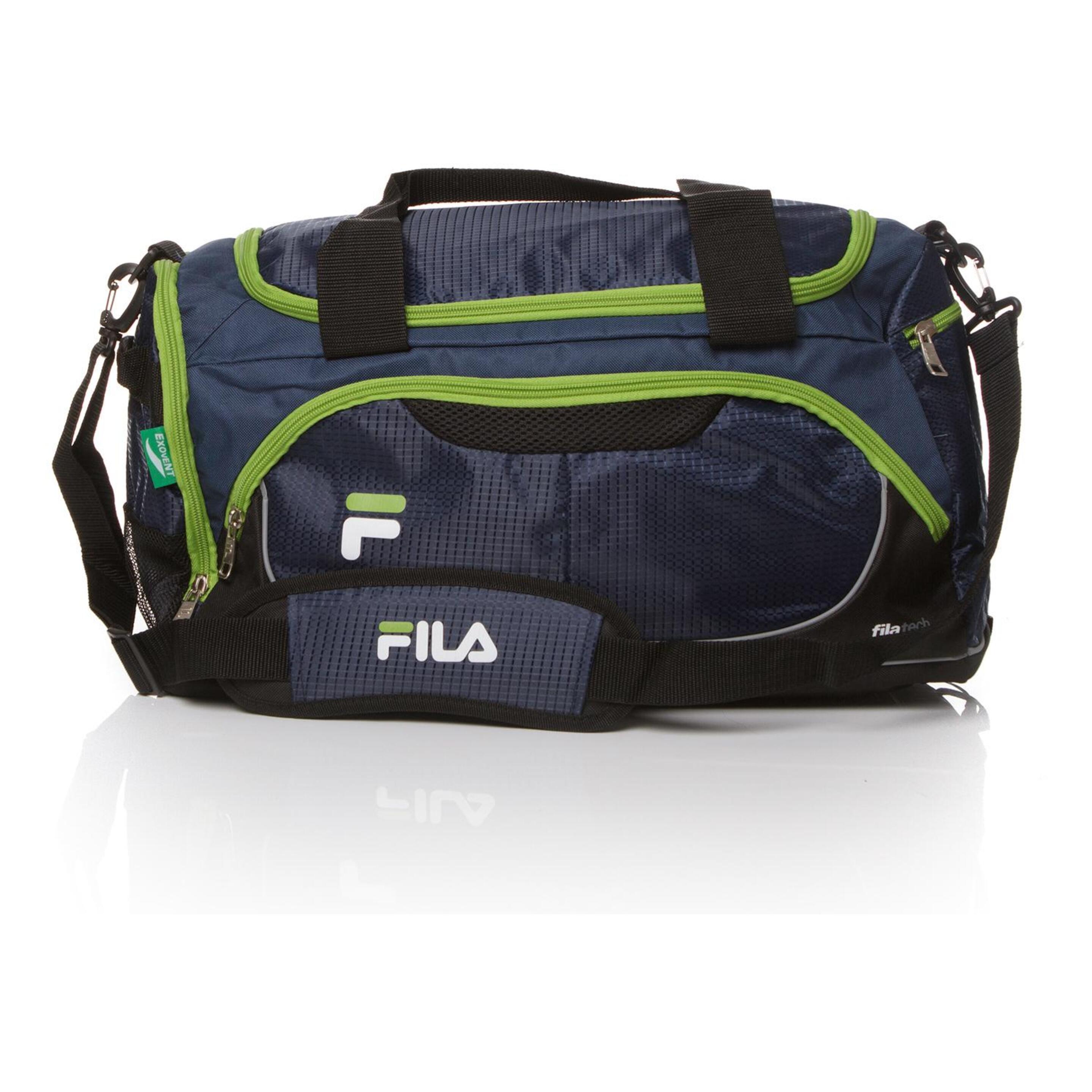 FILA Bolsa Deporte Pequeña Azul Marino