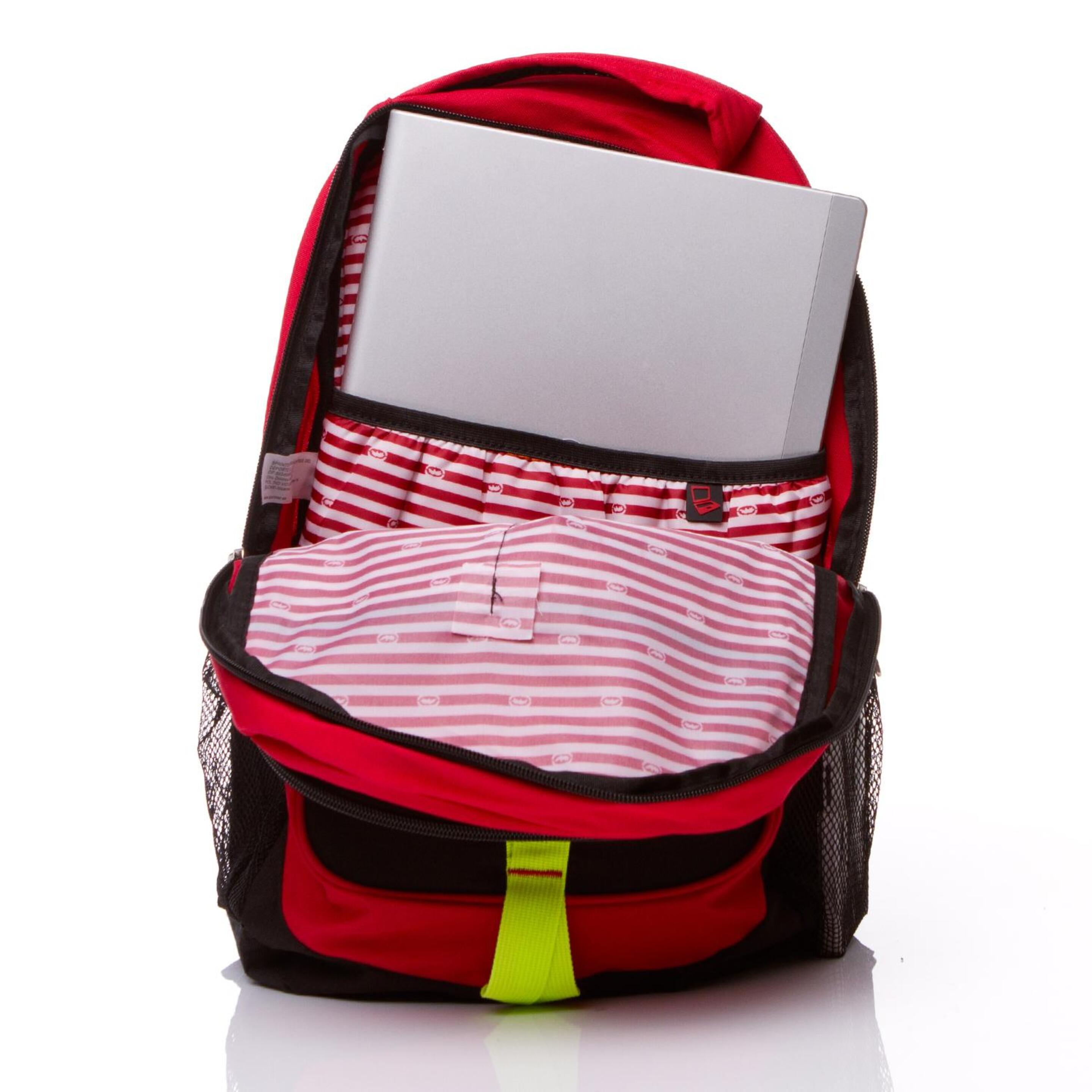 Mochila ECKO Rojo Negro Lima