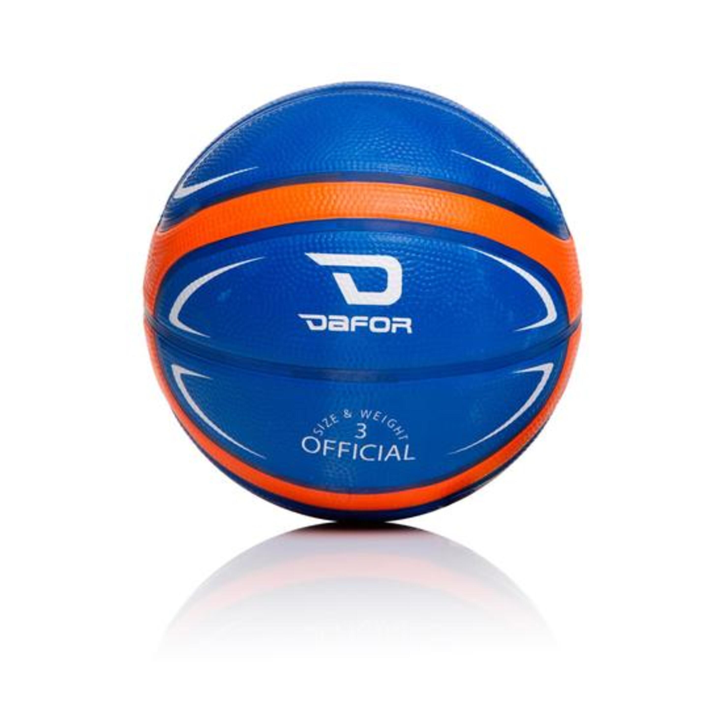 Minibalón Basket DAFOR Azul Naranja