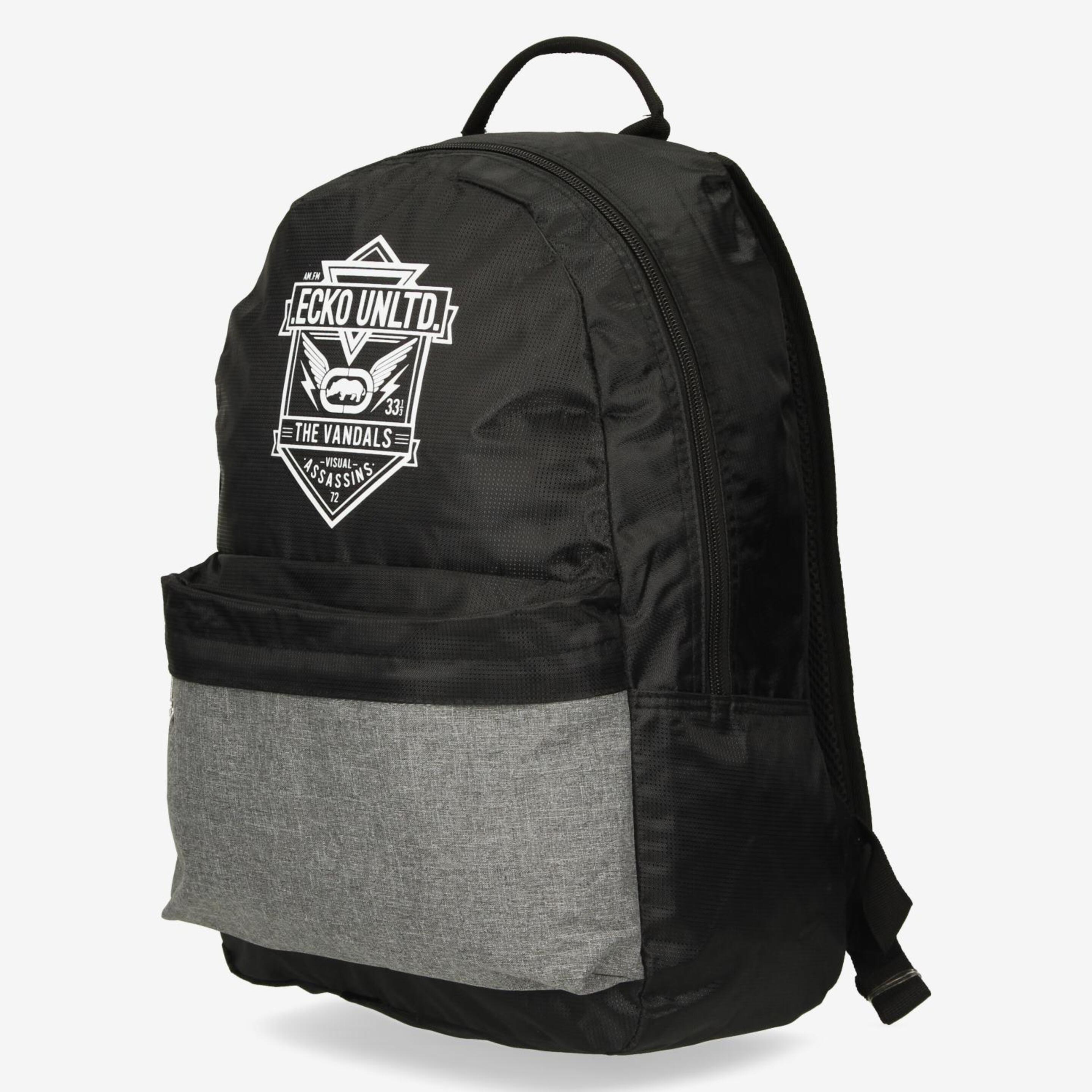 ECKO CLASS Mochila Negro Gris