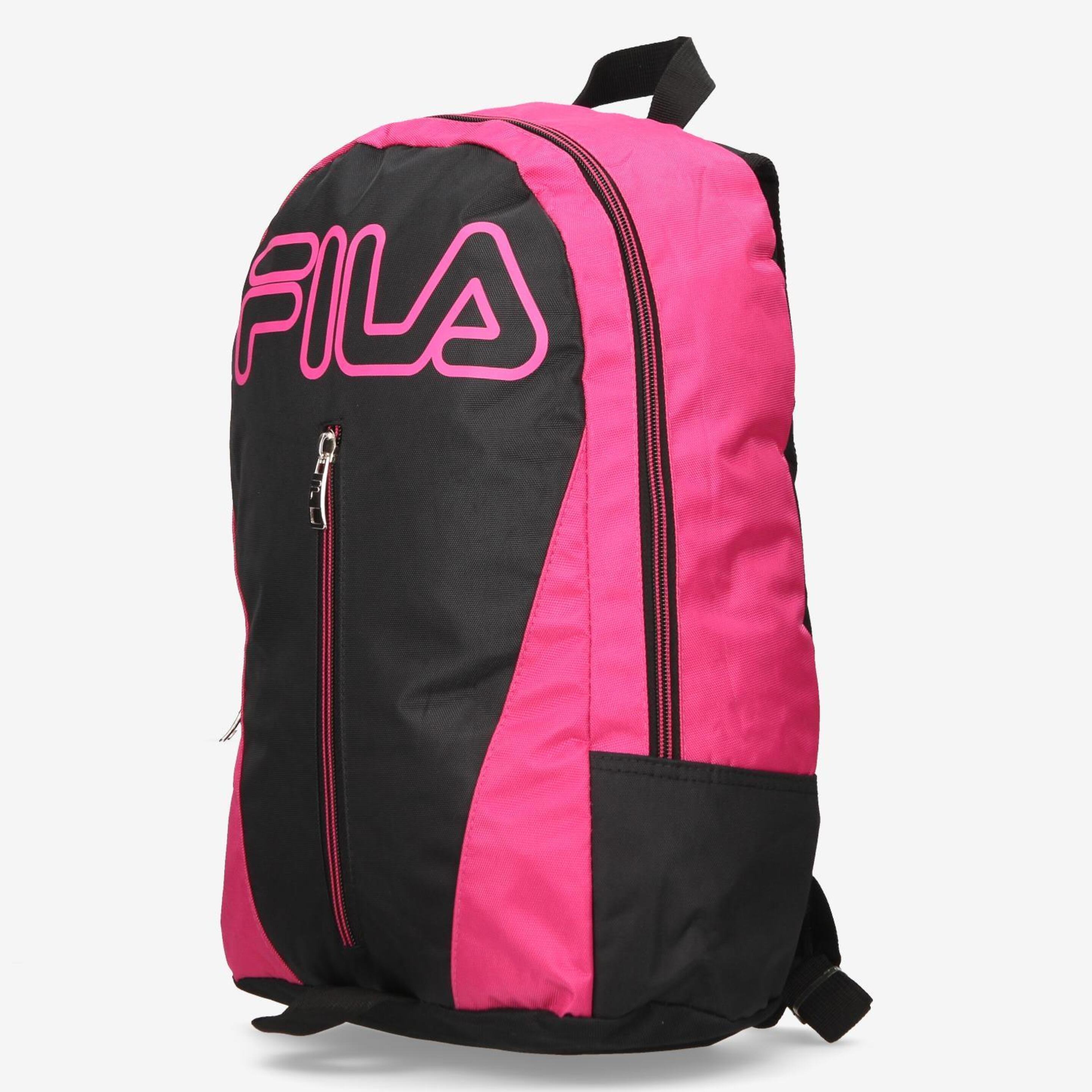 FILA Mochila Fucsia Negro