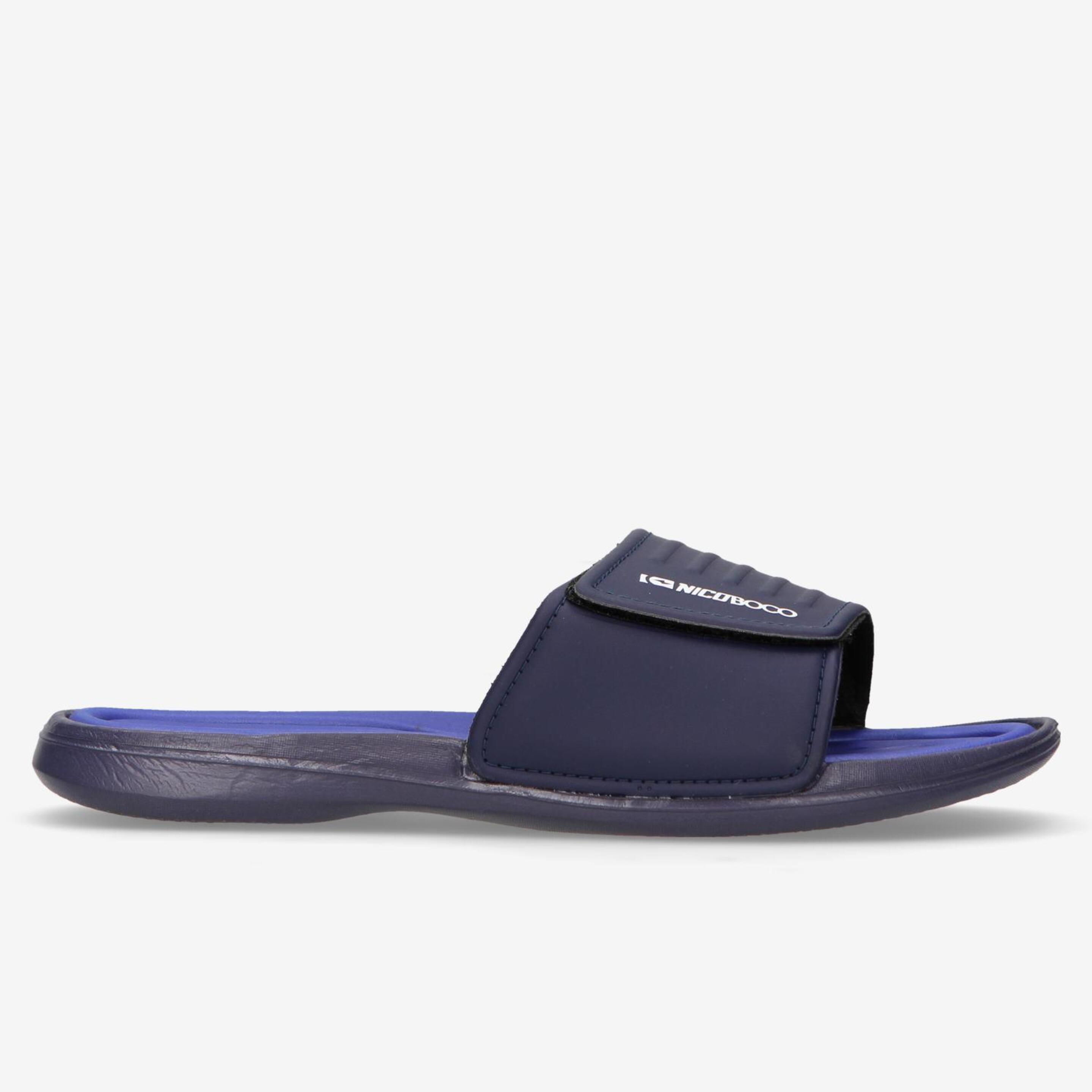 Chanclas Piscina Azul Hombre Nicoboco Pure