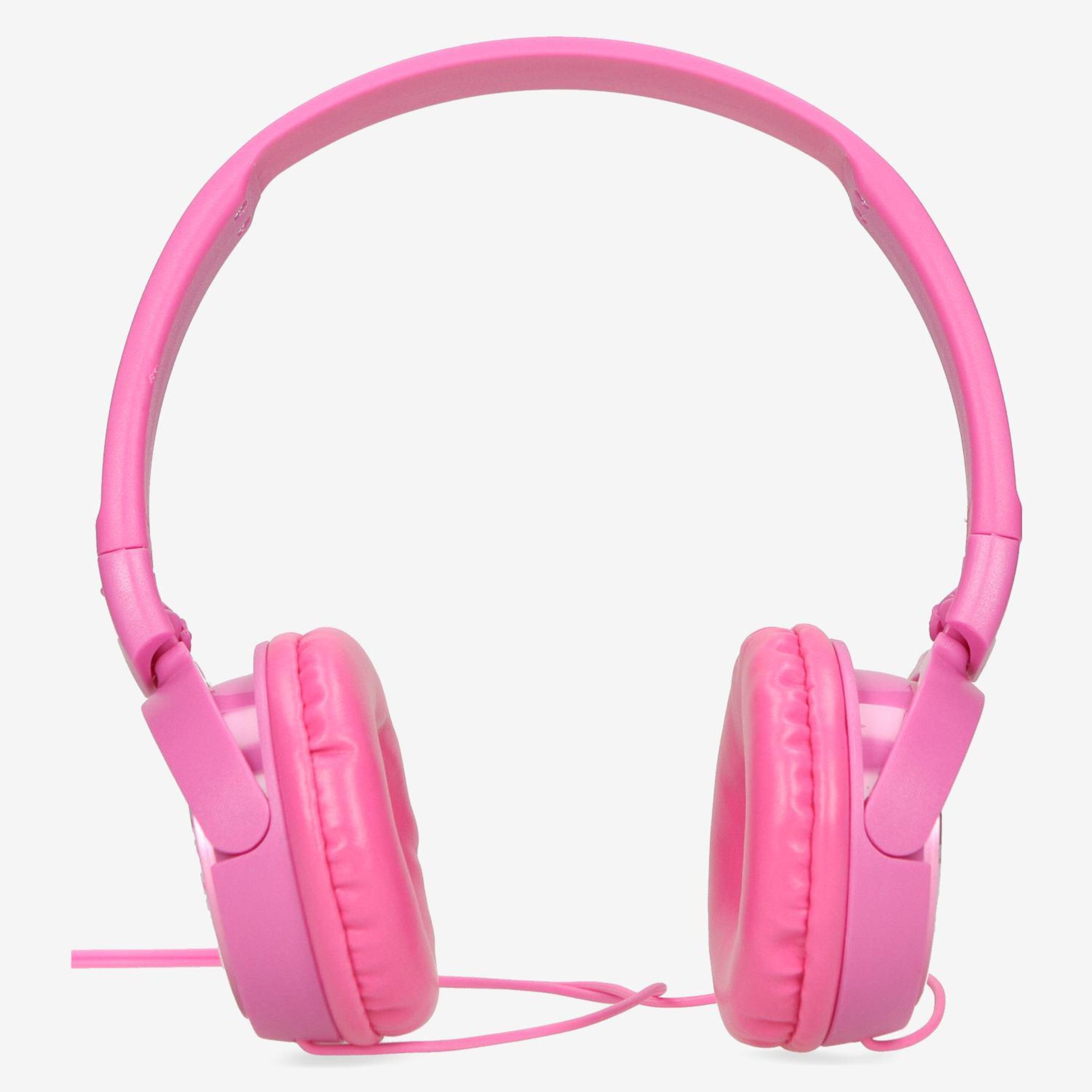 Auriculares SILVER Plegables Rosa