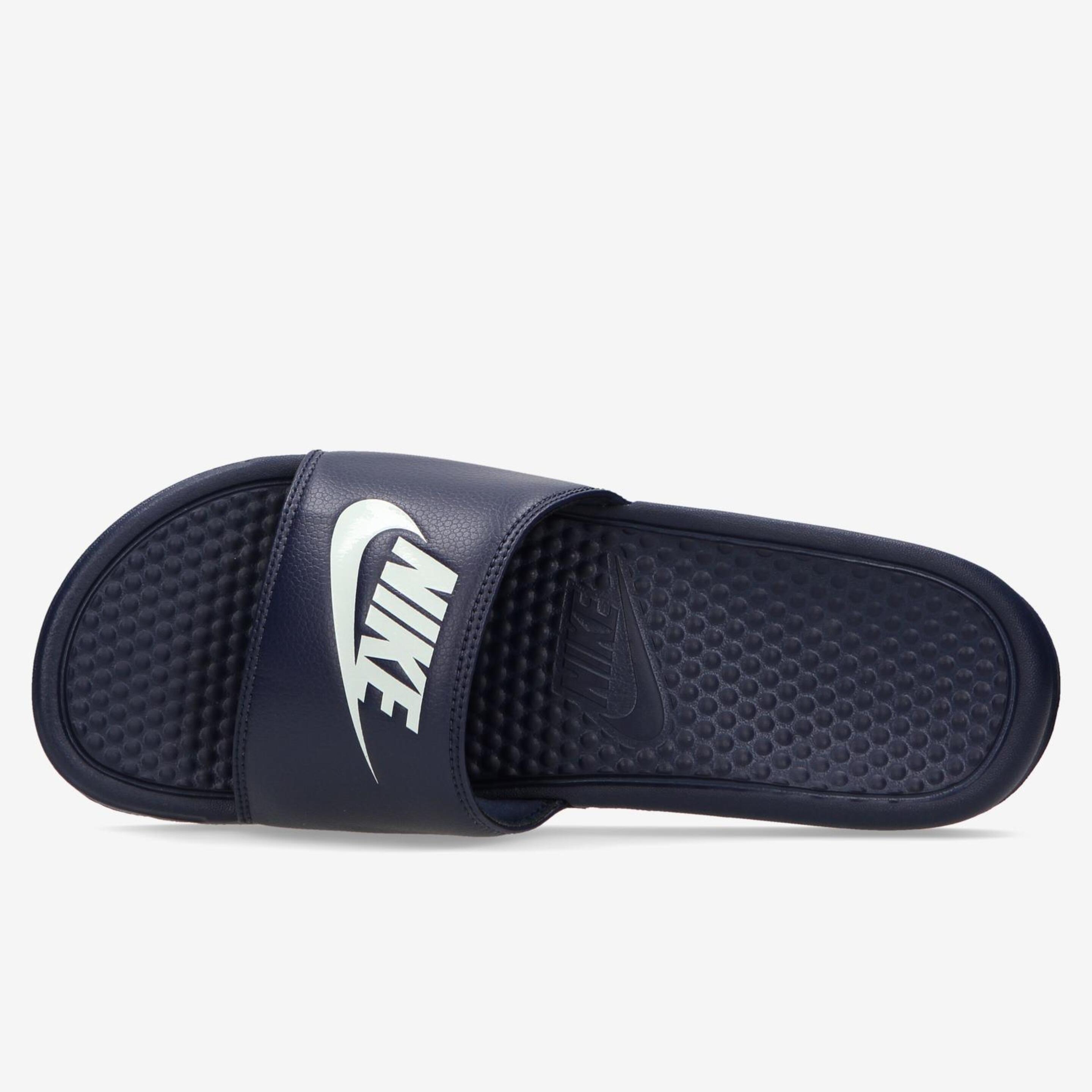 Chanclas Nike Piscina Azul Marino Hombre