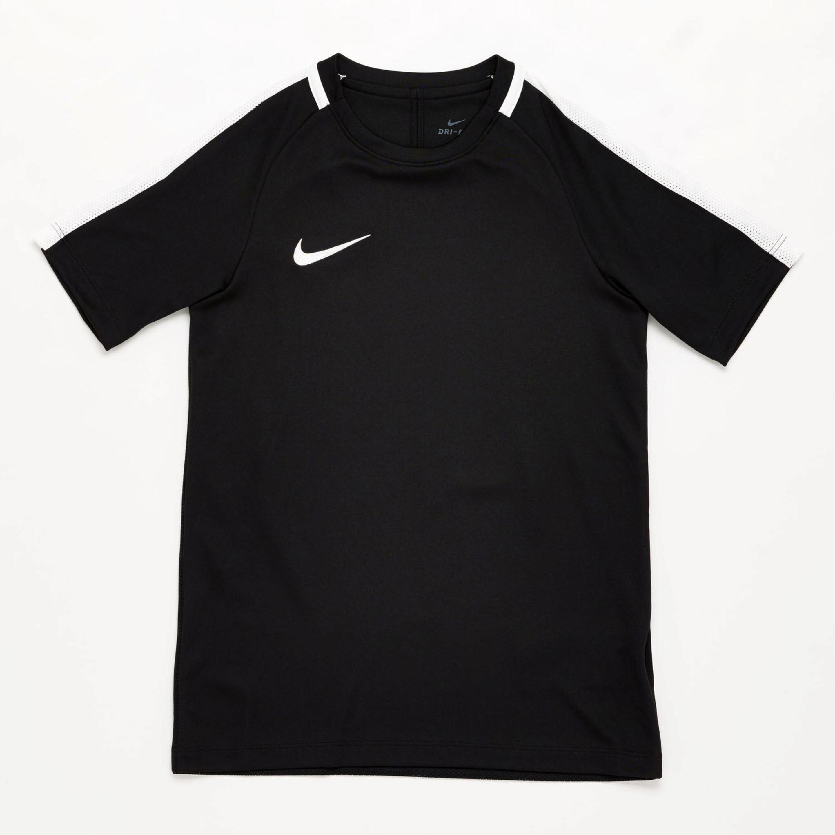 Camiseta Fútbol Niño Negra Nike Academy