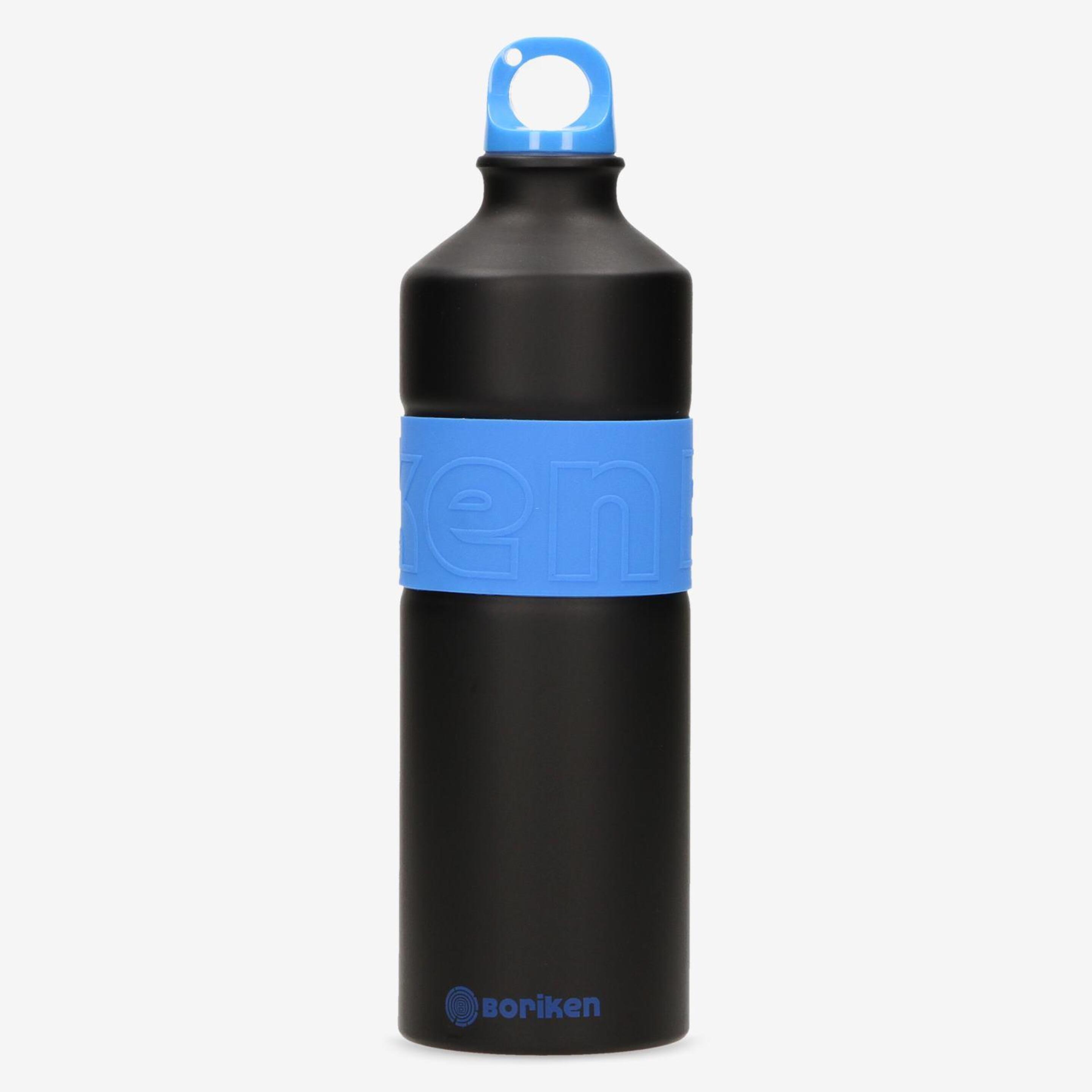 Botella Aluminio Negro Azul Boriken 0,75 L