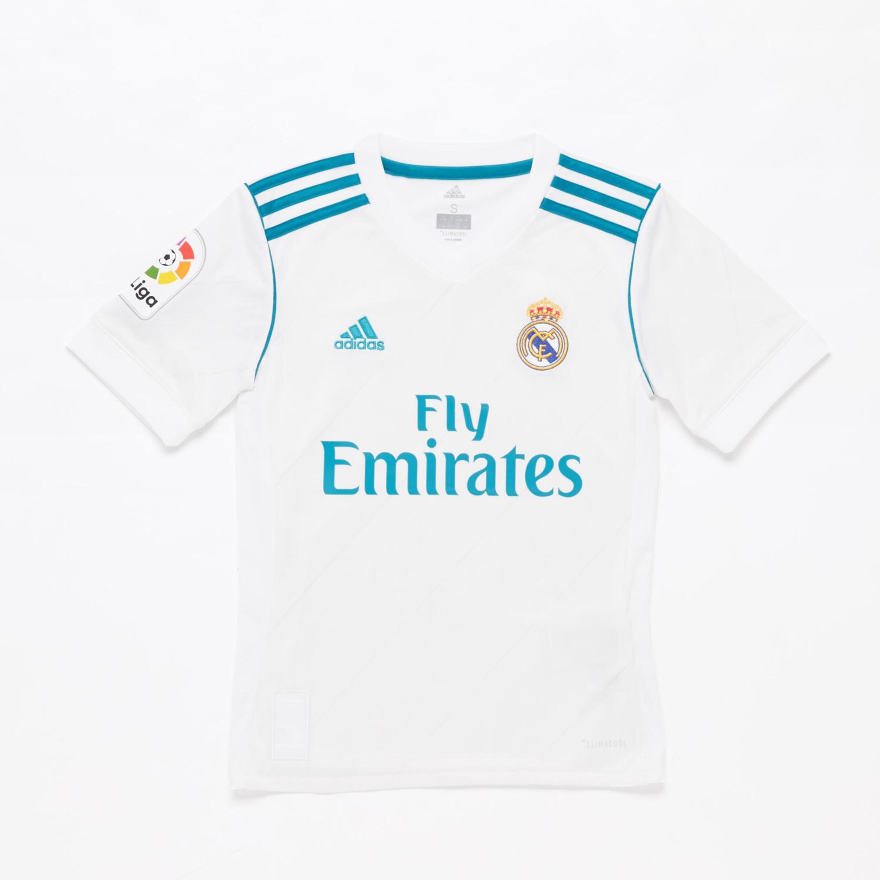 Camiseta Real Madrid Niño adidas Blanca