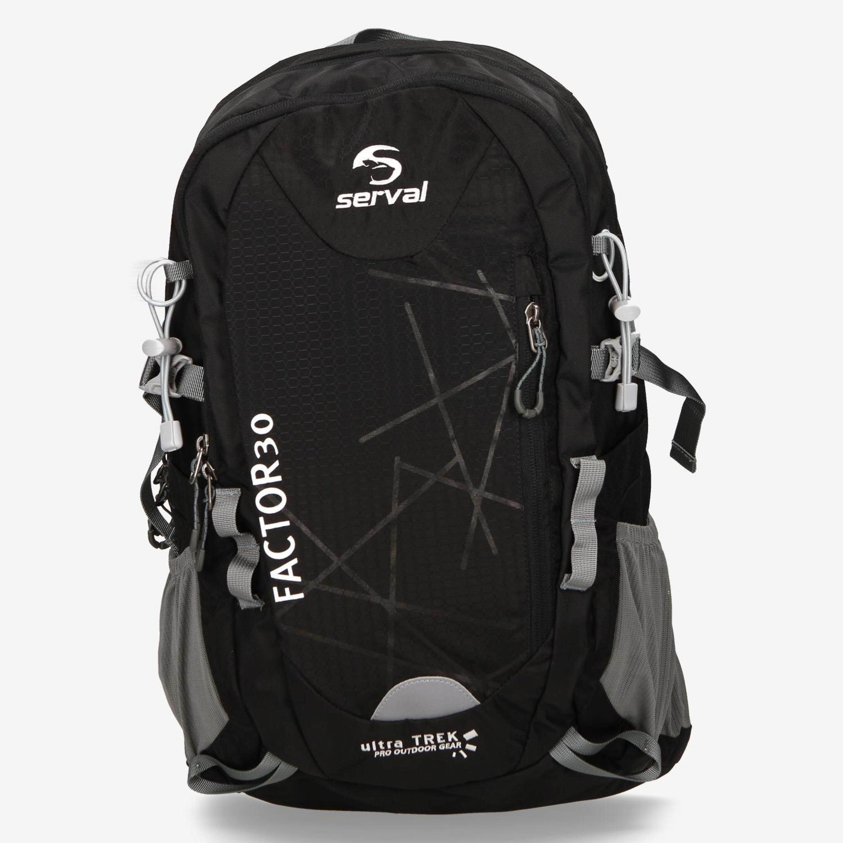 Mochila Montaña SERVAL ALPINE 20 Negro