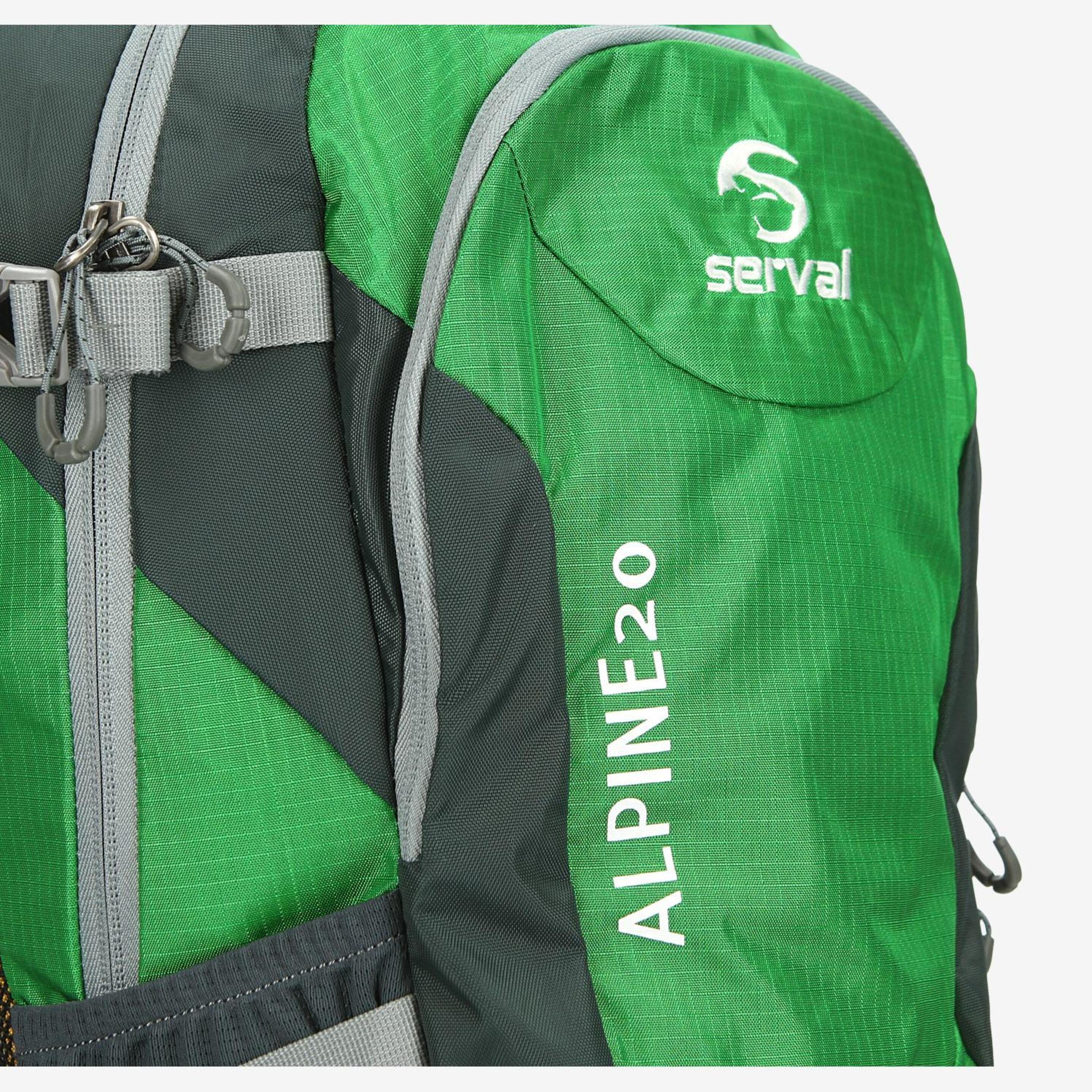 Mochila Montaña SERVAL ALPINE 20 Verde