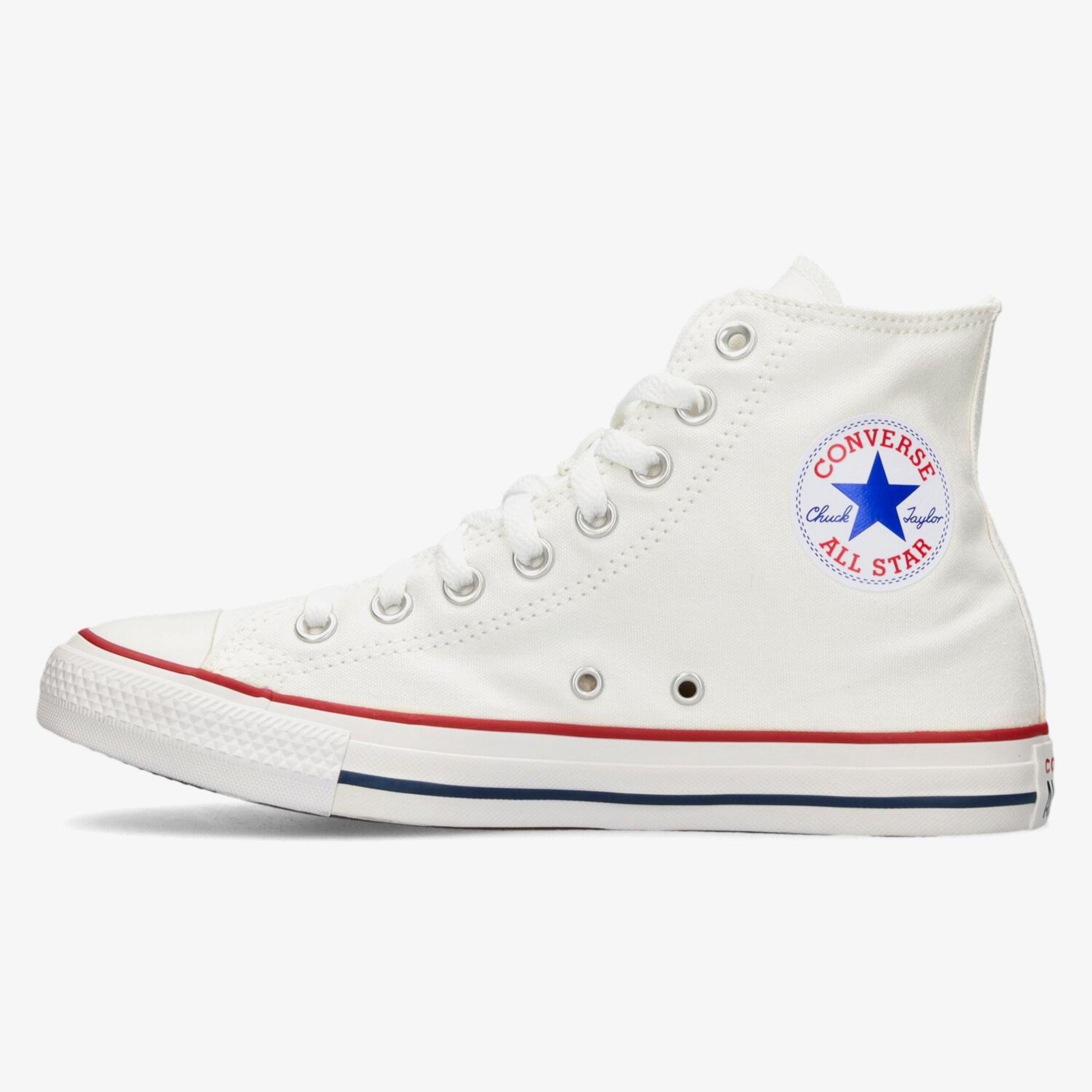 Converse All Star-Hi Blancas - Blanco - Zapatillas lona