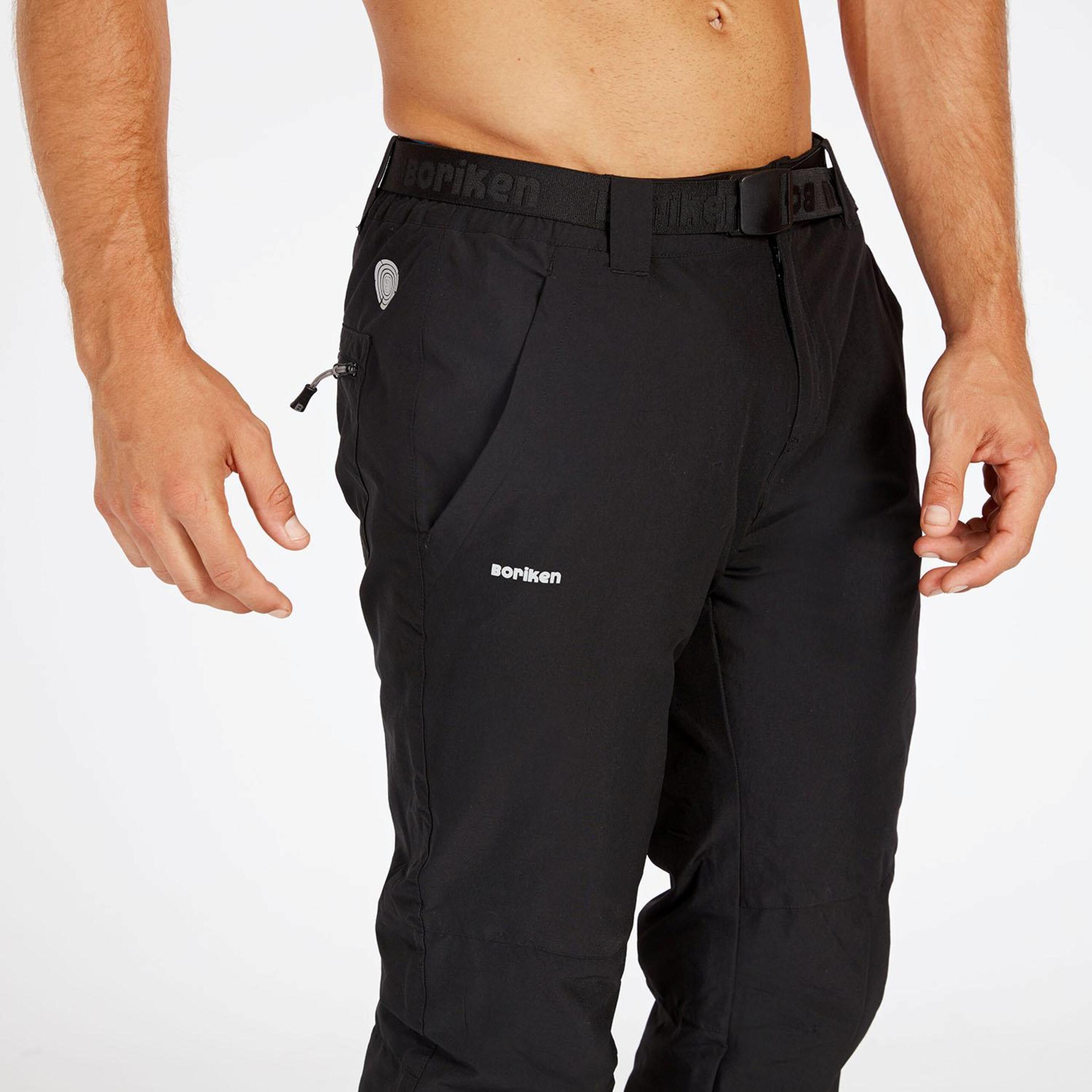 Pantalón Montaña Negro Boriken Zwart-m