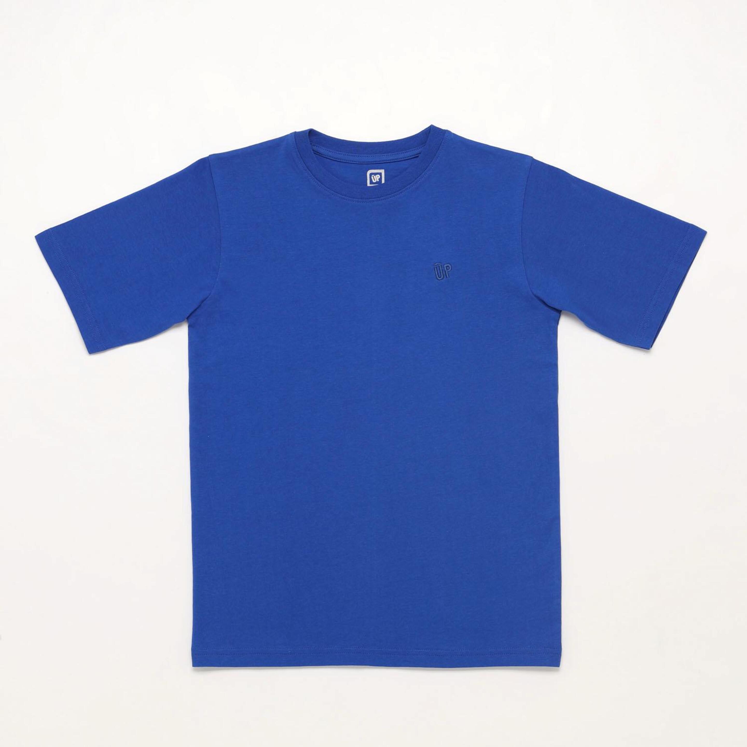 Camiseta Azul Up Basic Junior
