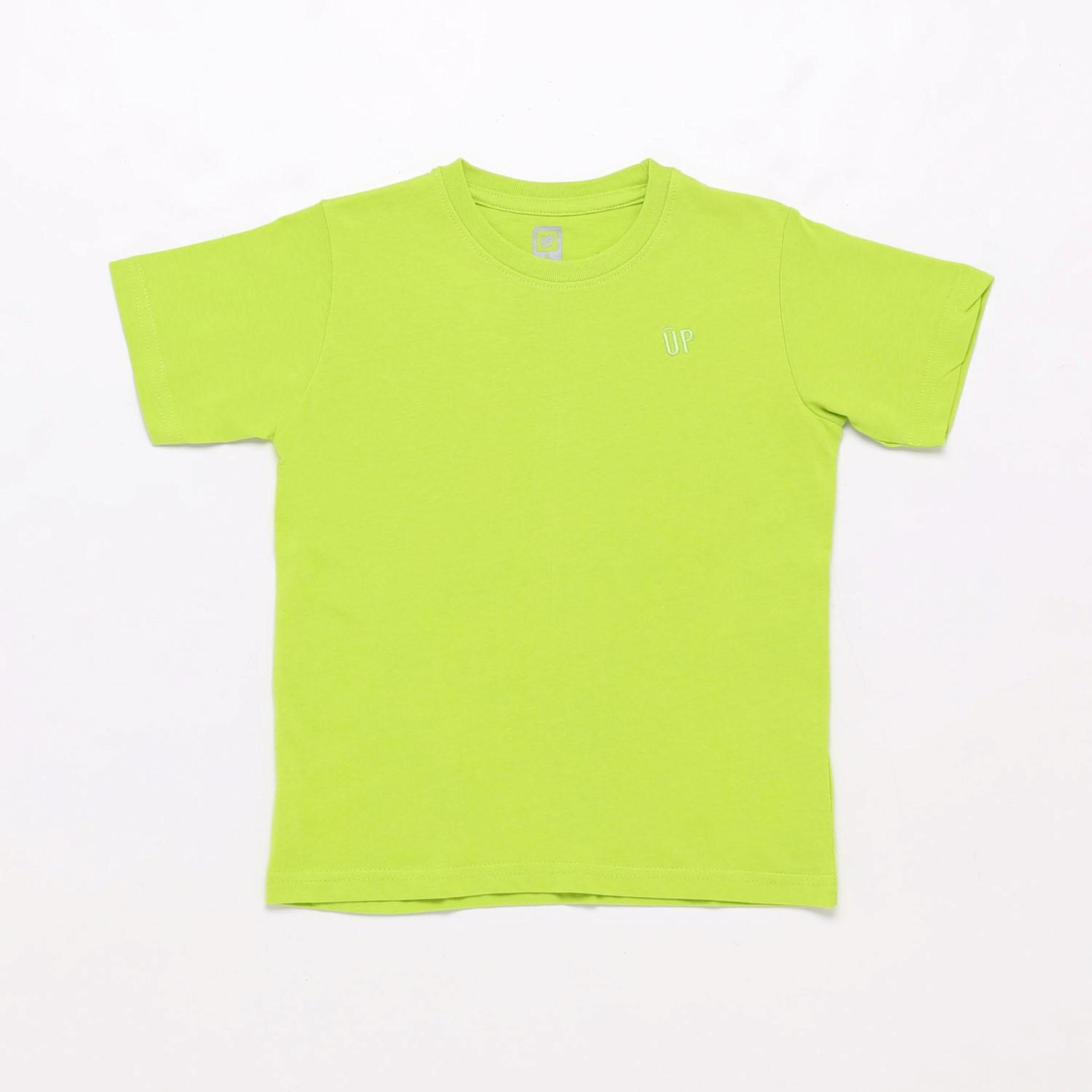 Camiseta Verde Up Basic Niño