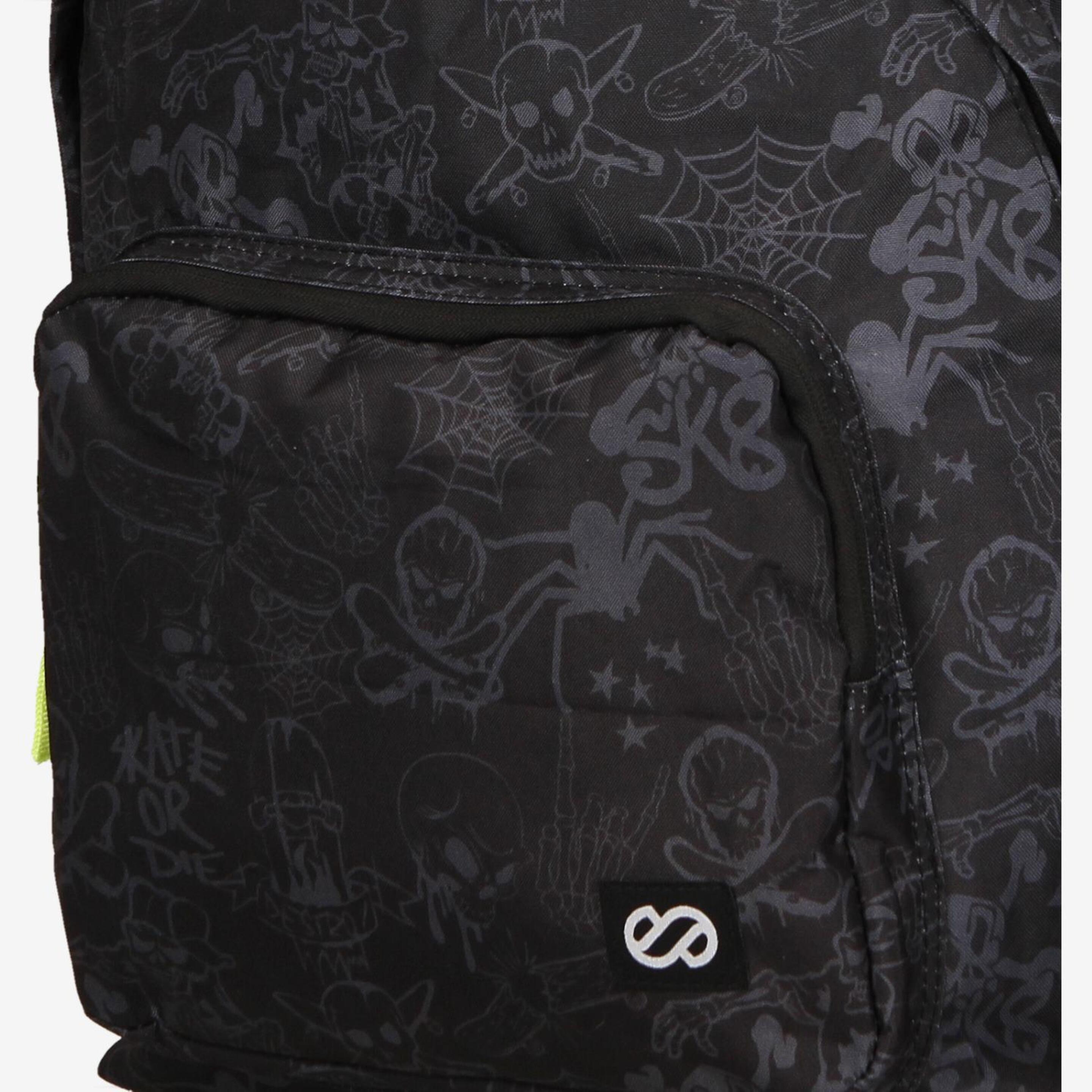 Mochila Negra Silver